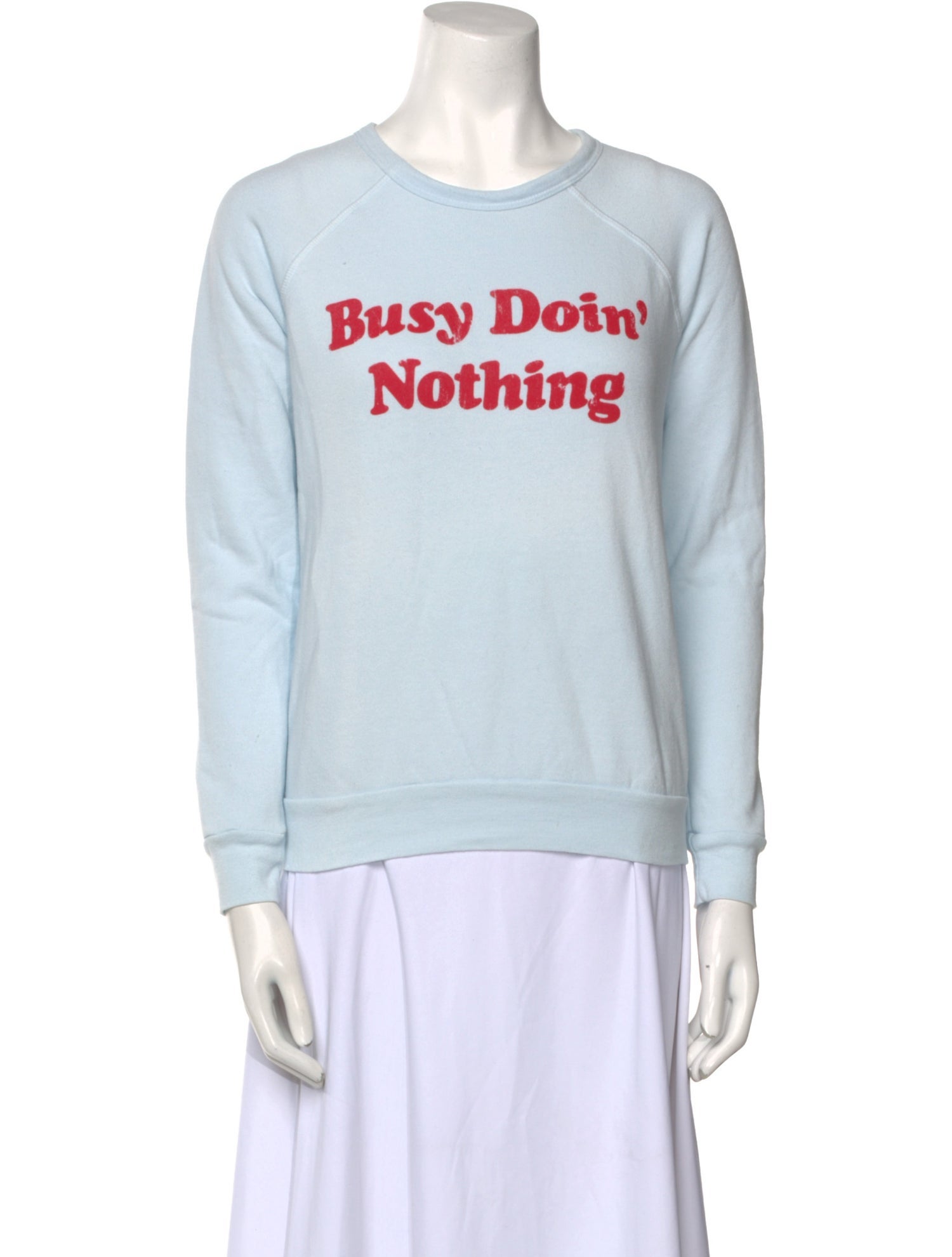 Mother Graphic Print Crew Neck Sweatshirt