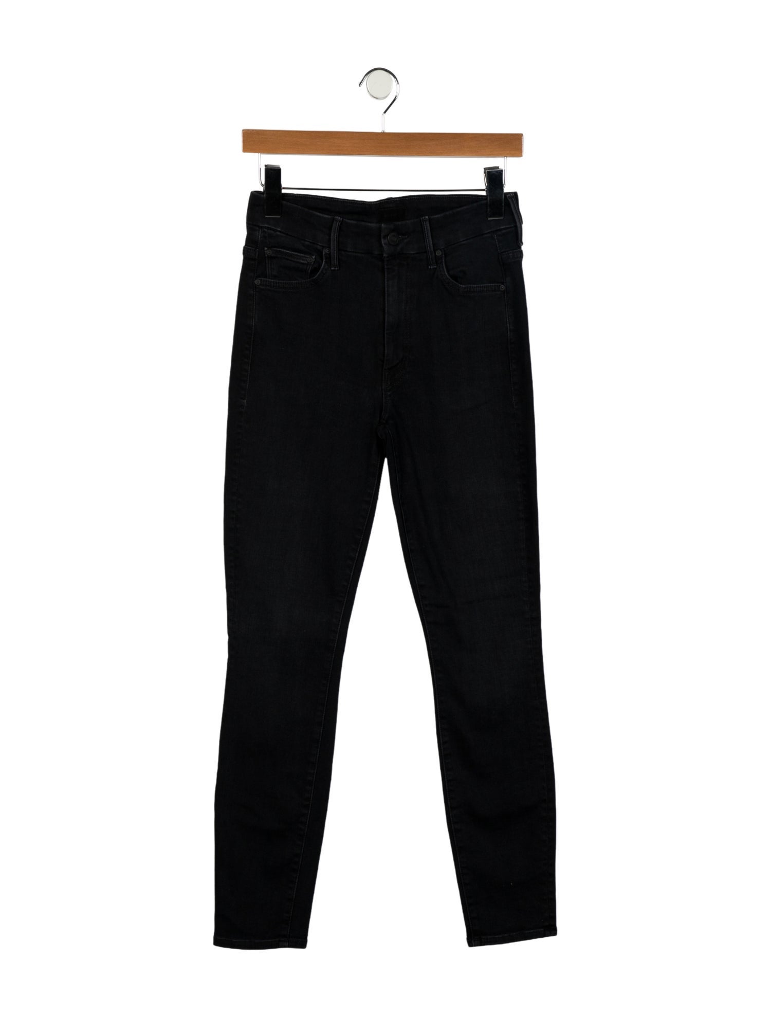 Mother Mid-Rise Skinny Leg Jeans