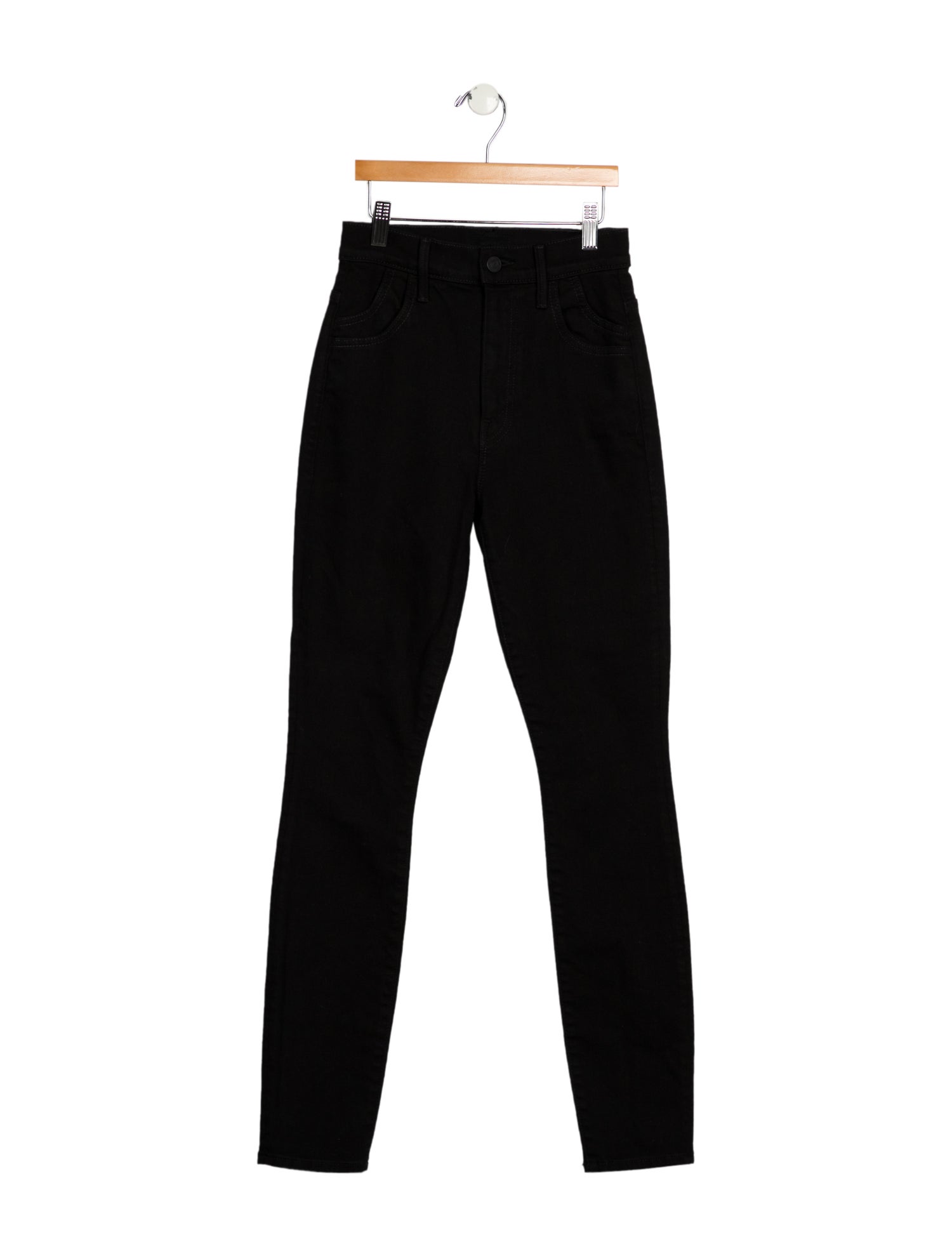 Mother Mid-Rise Skinny Leg Jeans