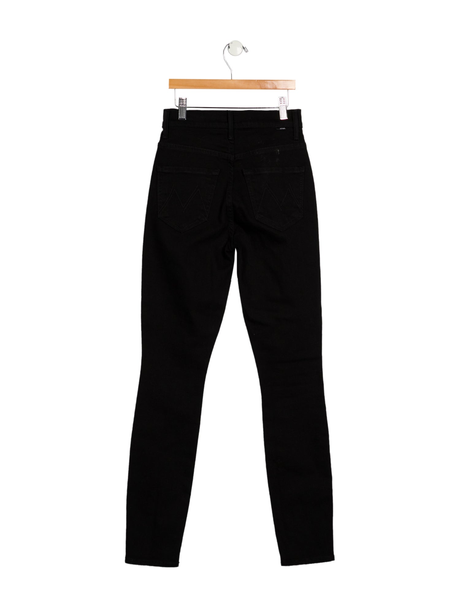 Mother Mid-Rise Skinny Leg Jeans