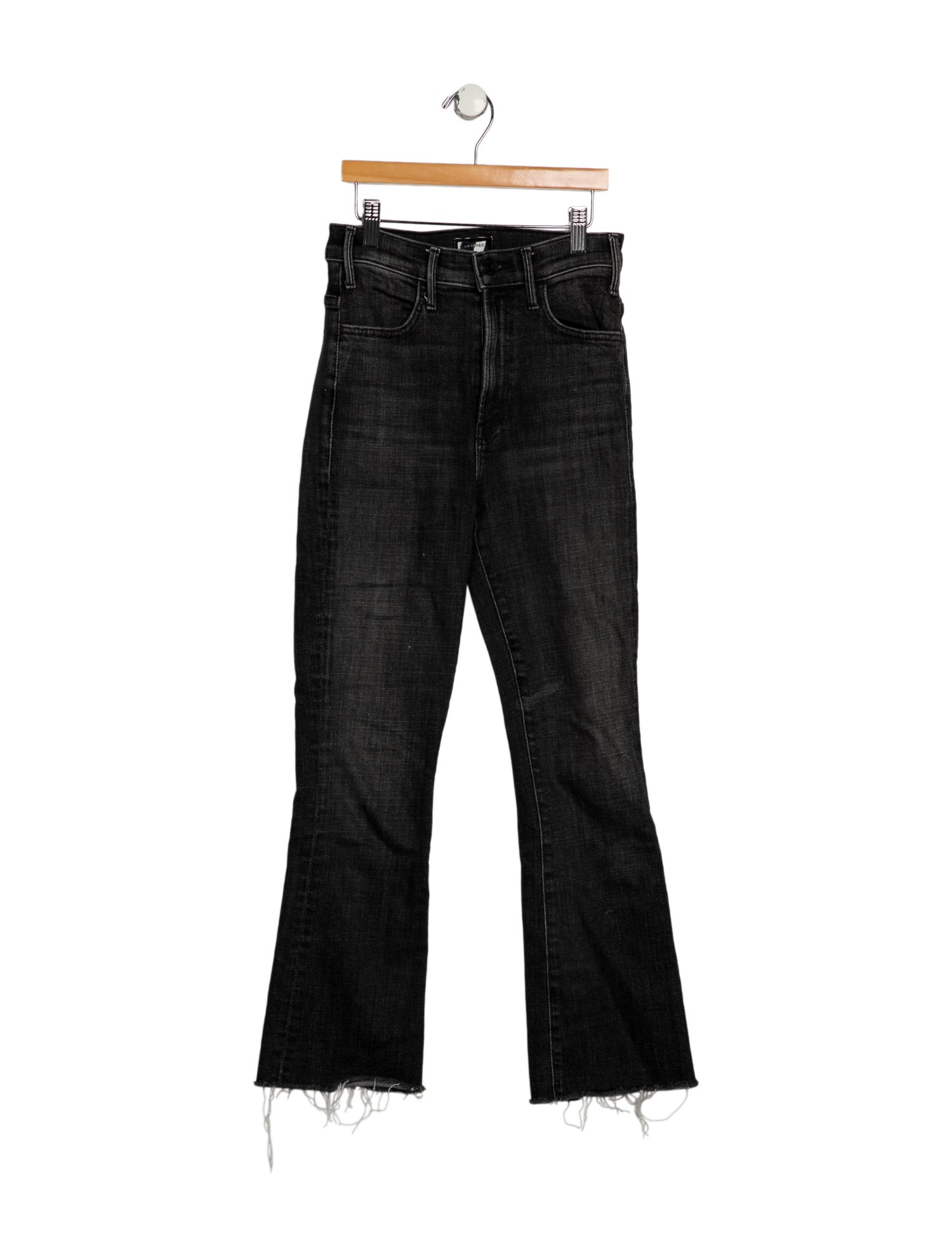 Mother Mid-Rise Straight Leg Jeans