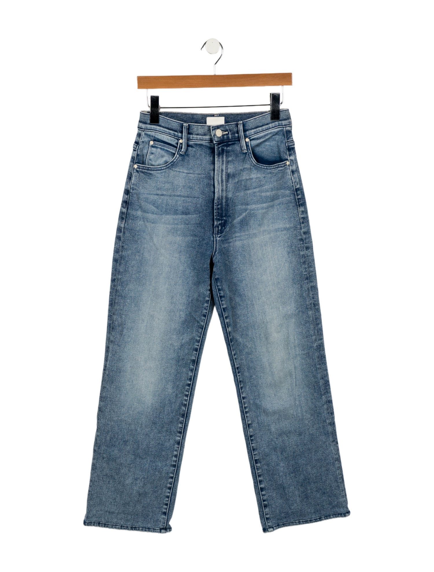 Mother High-Rise Wide Leg Jeans