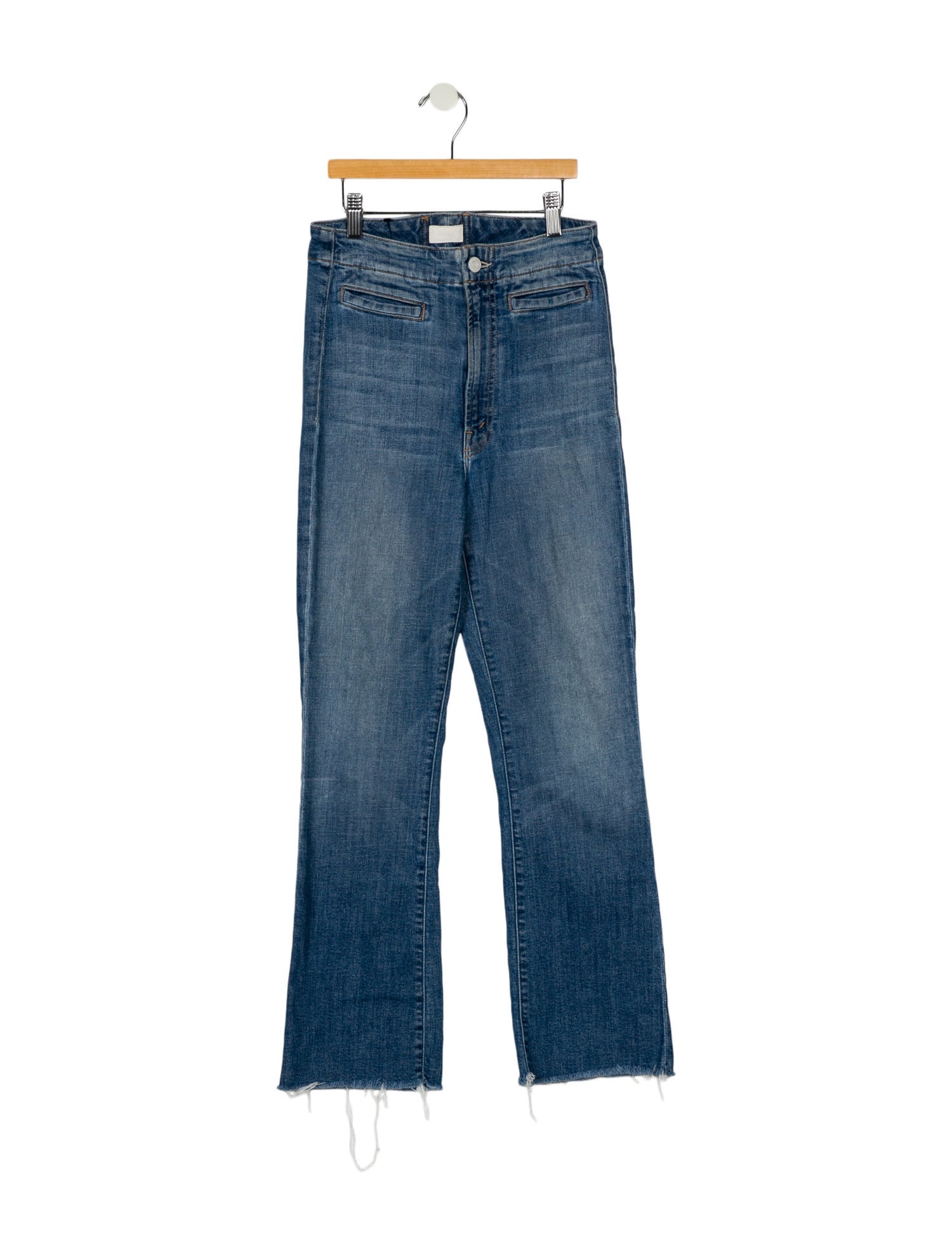 Mother High-Rise Straight Leg Jeans