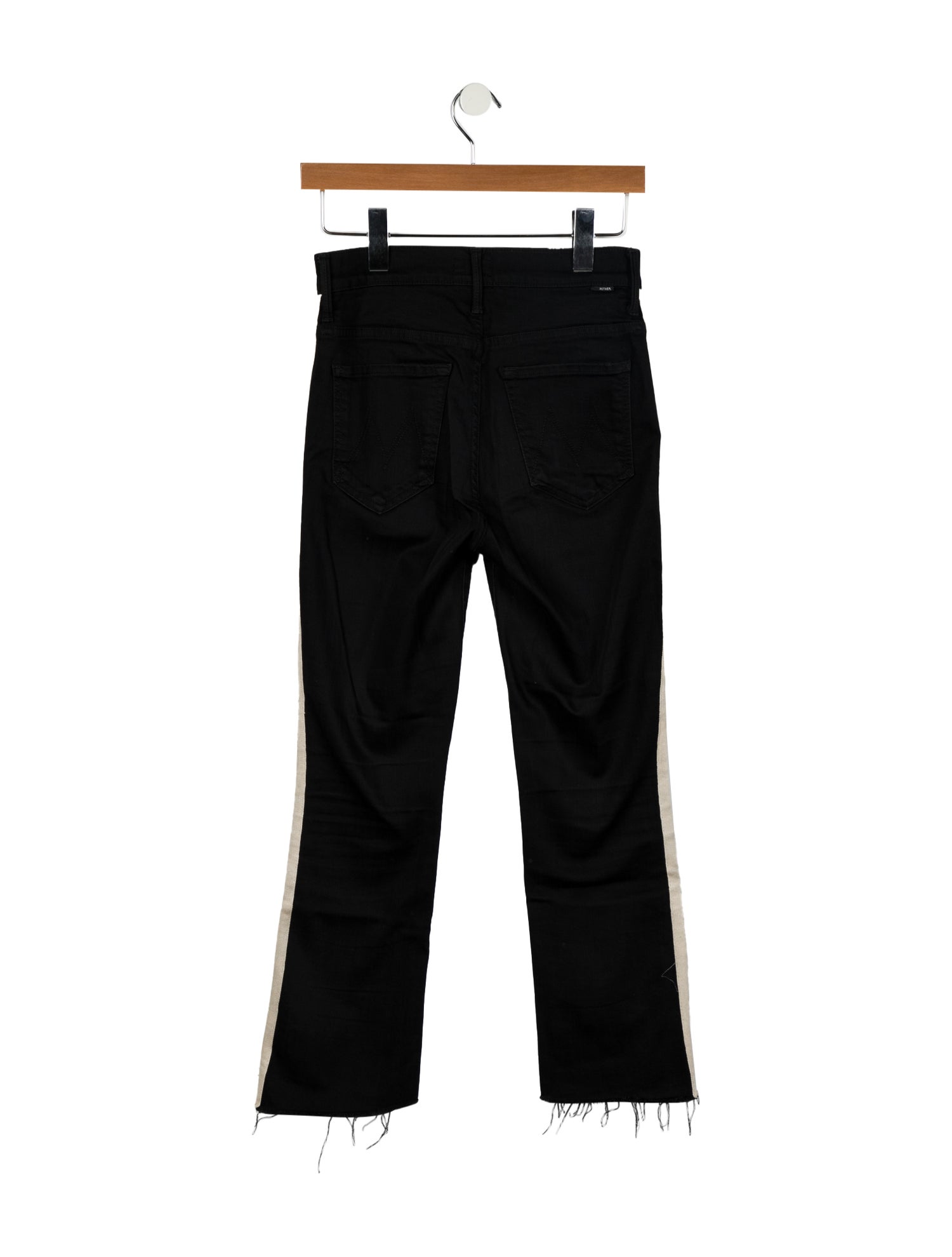 Mother Mid-Rise Straight Leg Jeans