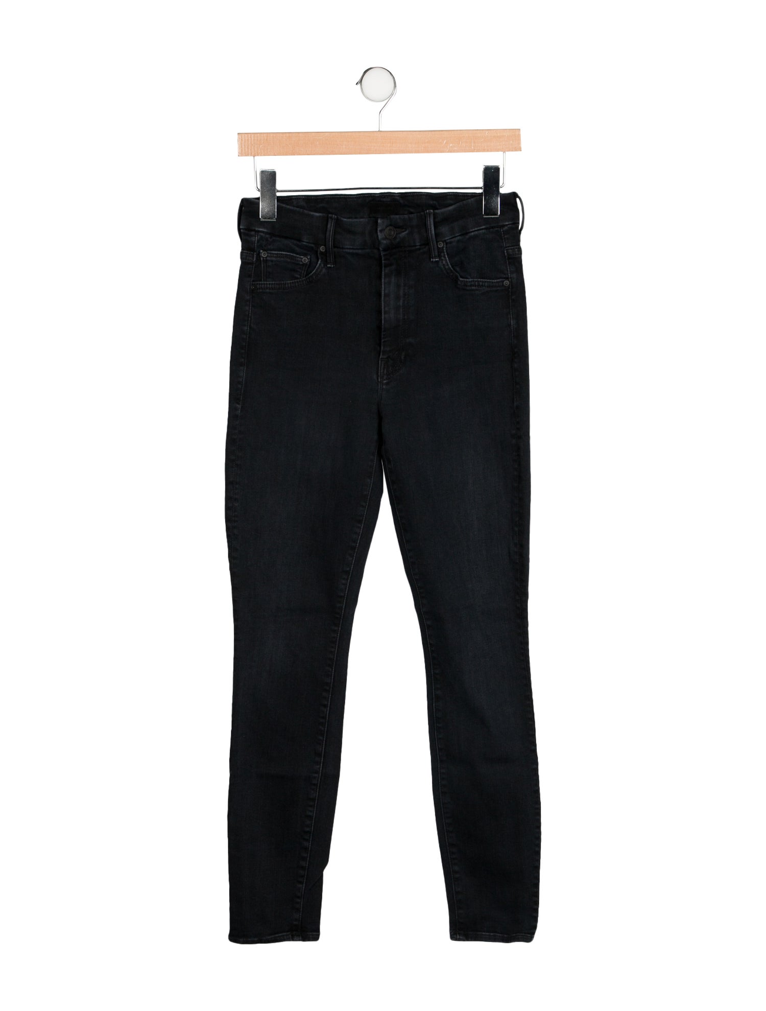 Mother Mid-Rise Skinny Leg Jeans