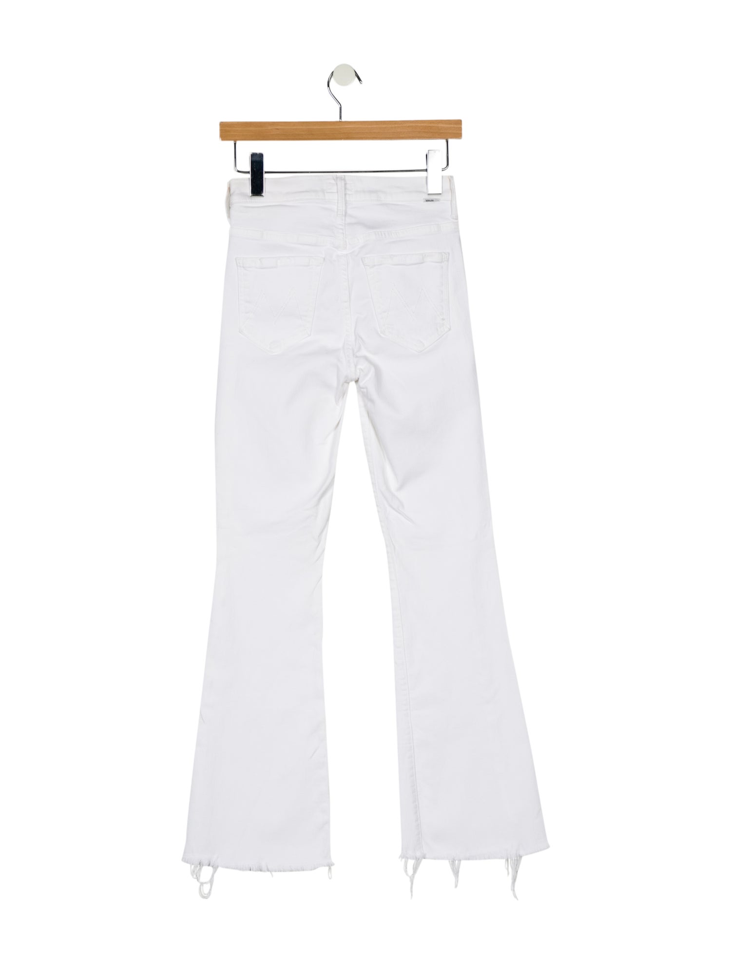 Mother Mid-Rise Wide Leg Jeans