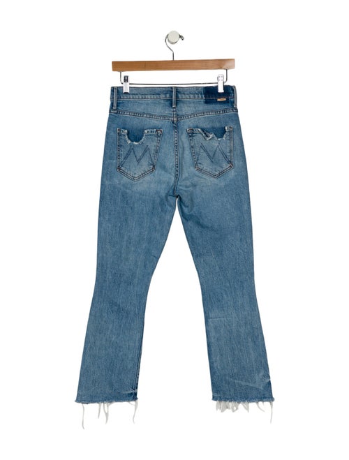 Mother Mid-Rise Straight Leg Jeans