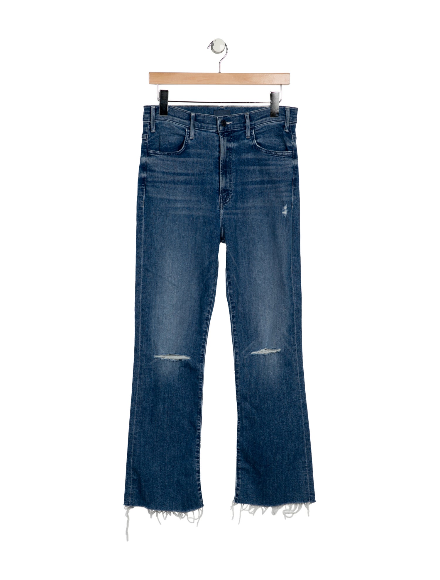 Mother High-Rise Straight Leg Jeans