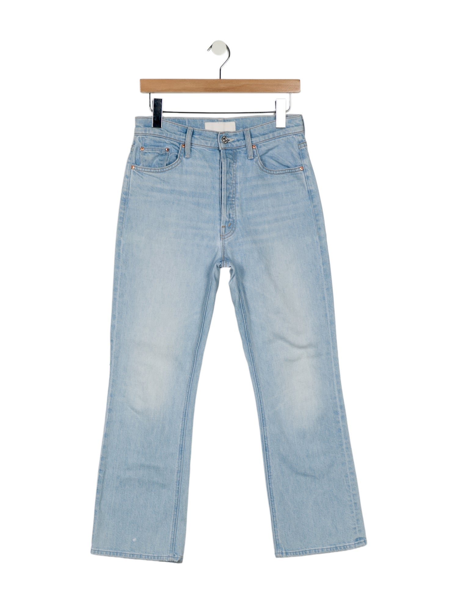 Mother High-Rise Wide Leg Jeans