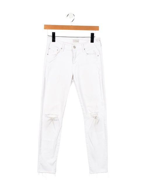 Mother Low-Rise Skinny Leg Jeans