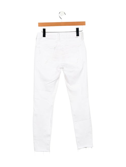 Mother Low-Rise Skinny Leg Jeans