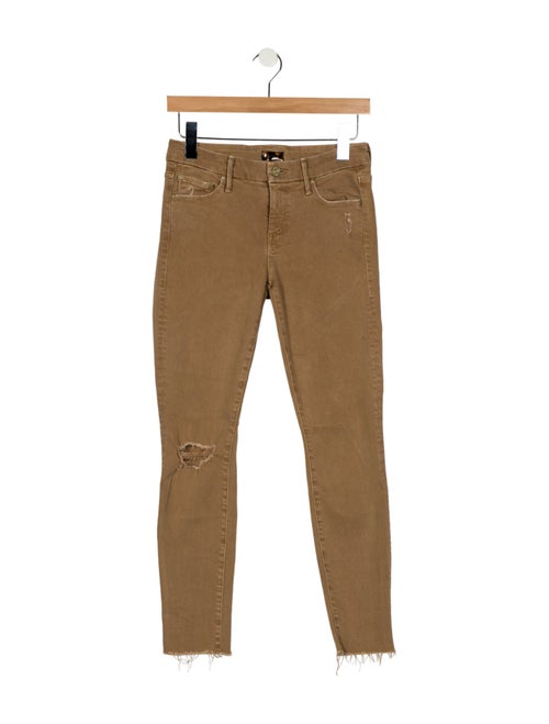 Mother Low-Rise Skinny Leg Jeans