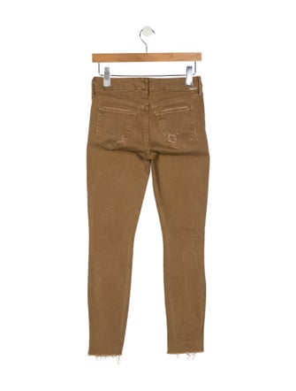 Mother Low-Rise Skinny Leg Jeans