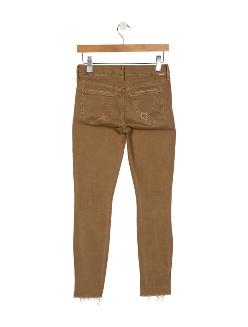 Mother Low-Rise Skinny Leg Jeans