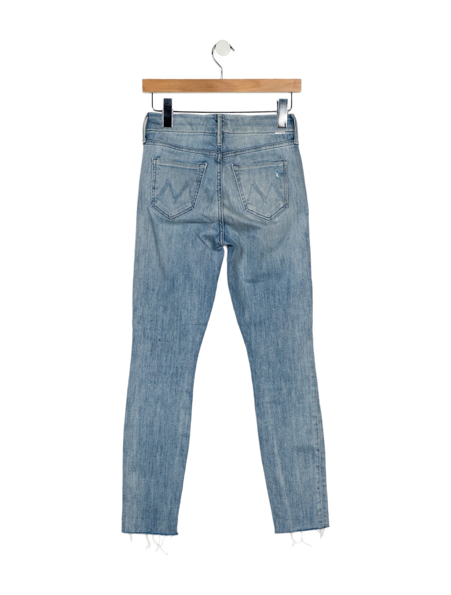 Mother Mid-Rise Skinny Leg Jeans