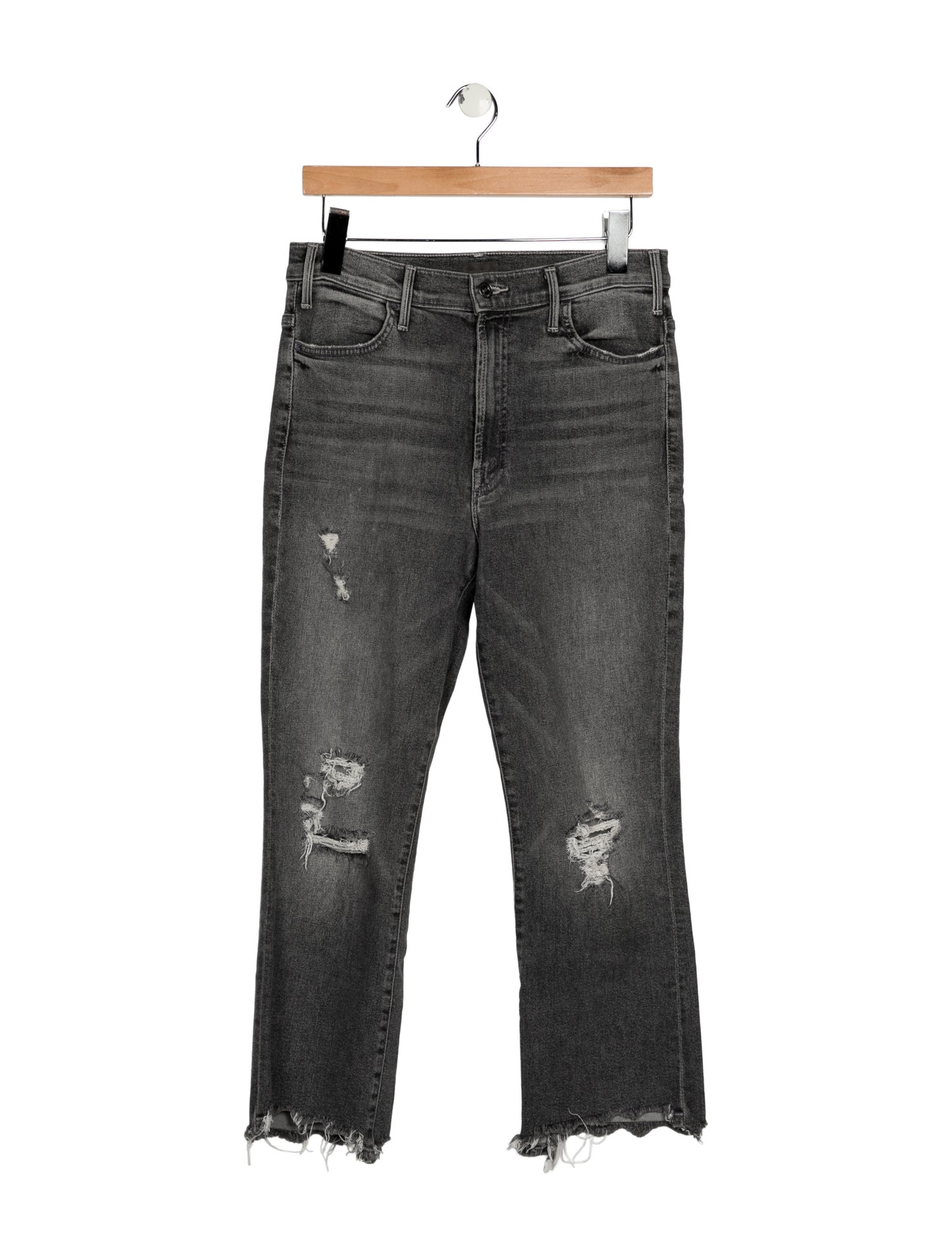 Mother High-Rise Straight Leg Jeans