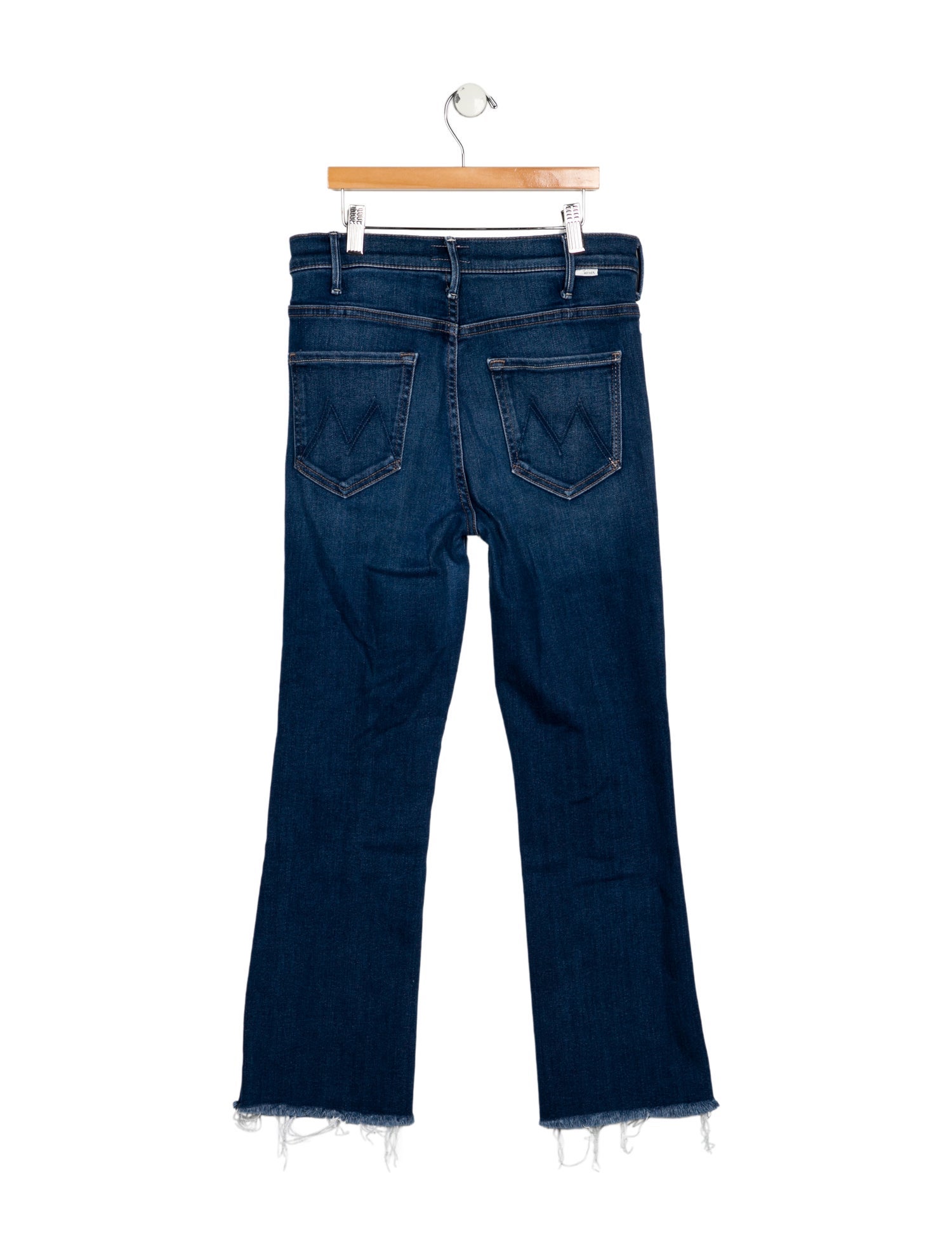 Mother Mid-Rise Straight Leg Jeans
