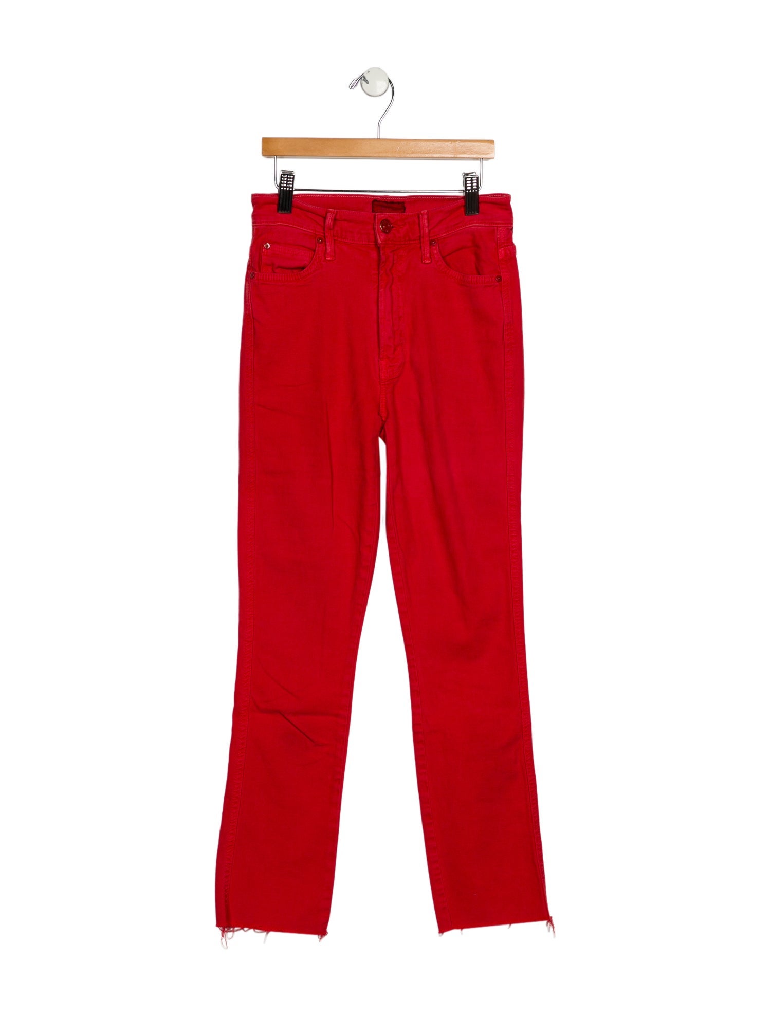 Mother Mid-Rise Skinny Leg Jeans