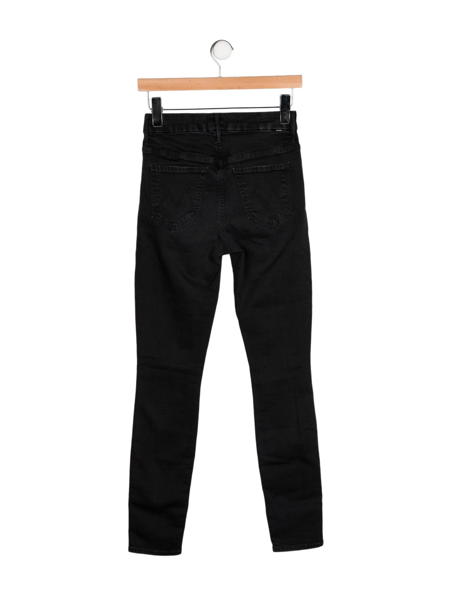 Mother Mid-Rise Skinny Leg Jeans