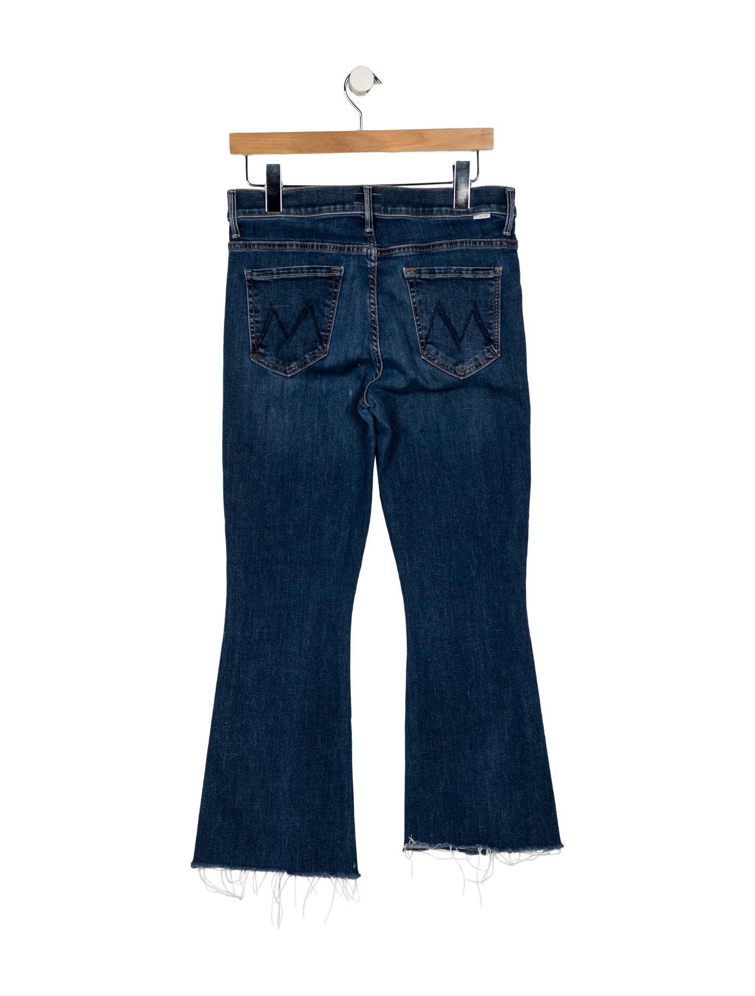 Mother Mid-Rise Wide Leg Jeans