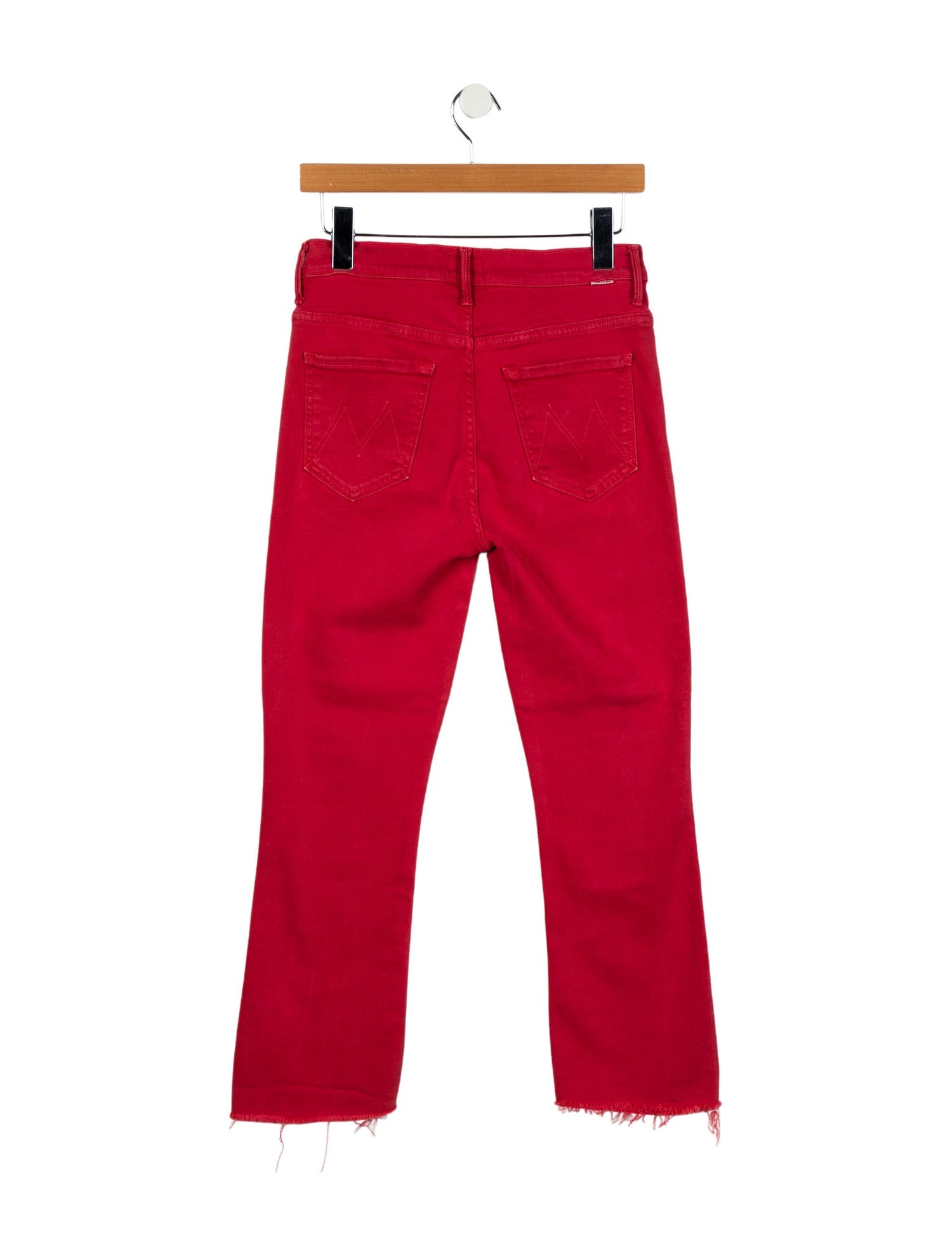 Mother Mid-Rise Straight Leg Jeans