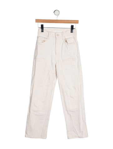 Mother Jeans High-Rise Straight Leg S