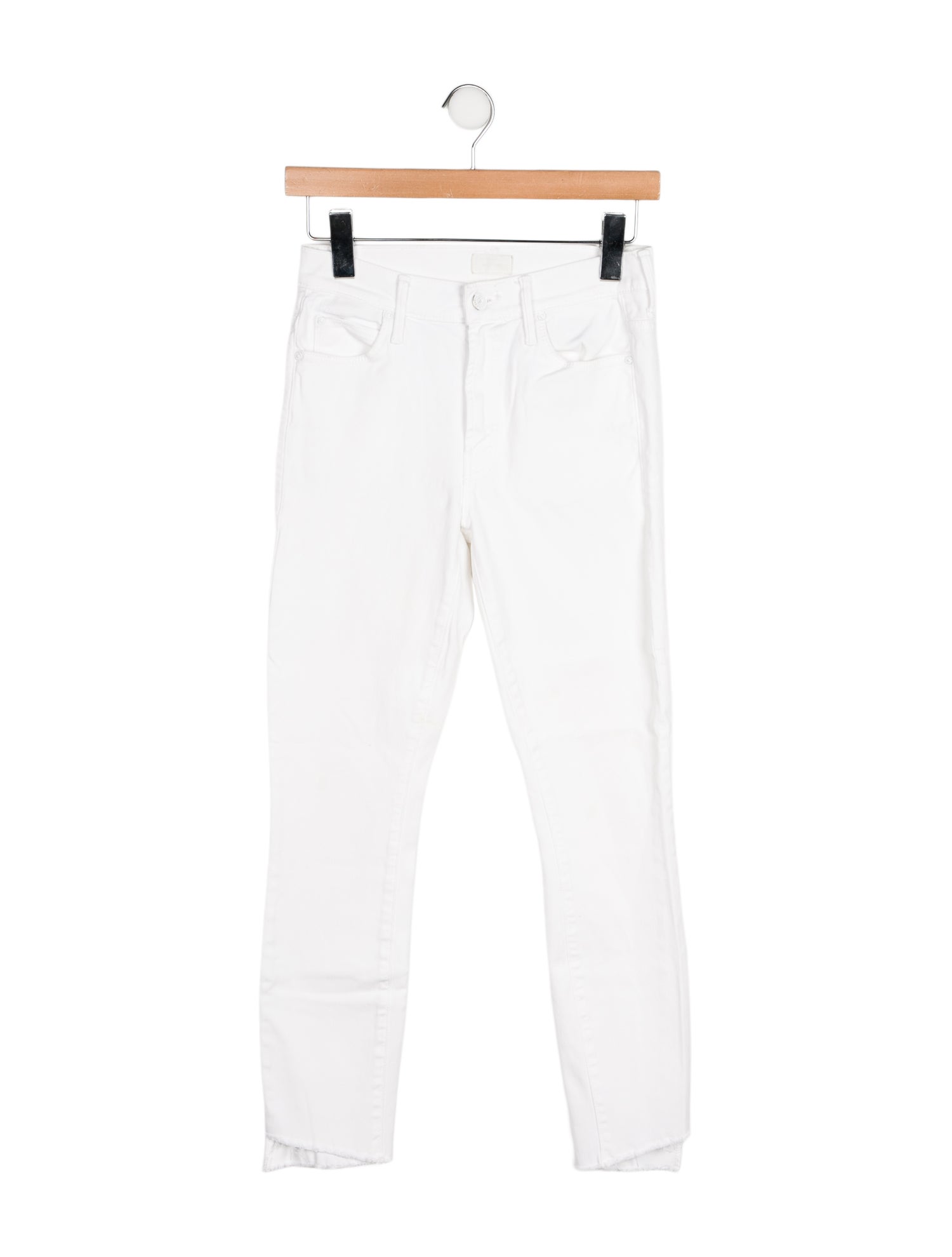 Mother Mid-Rise Skinny Leg Jeans