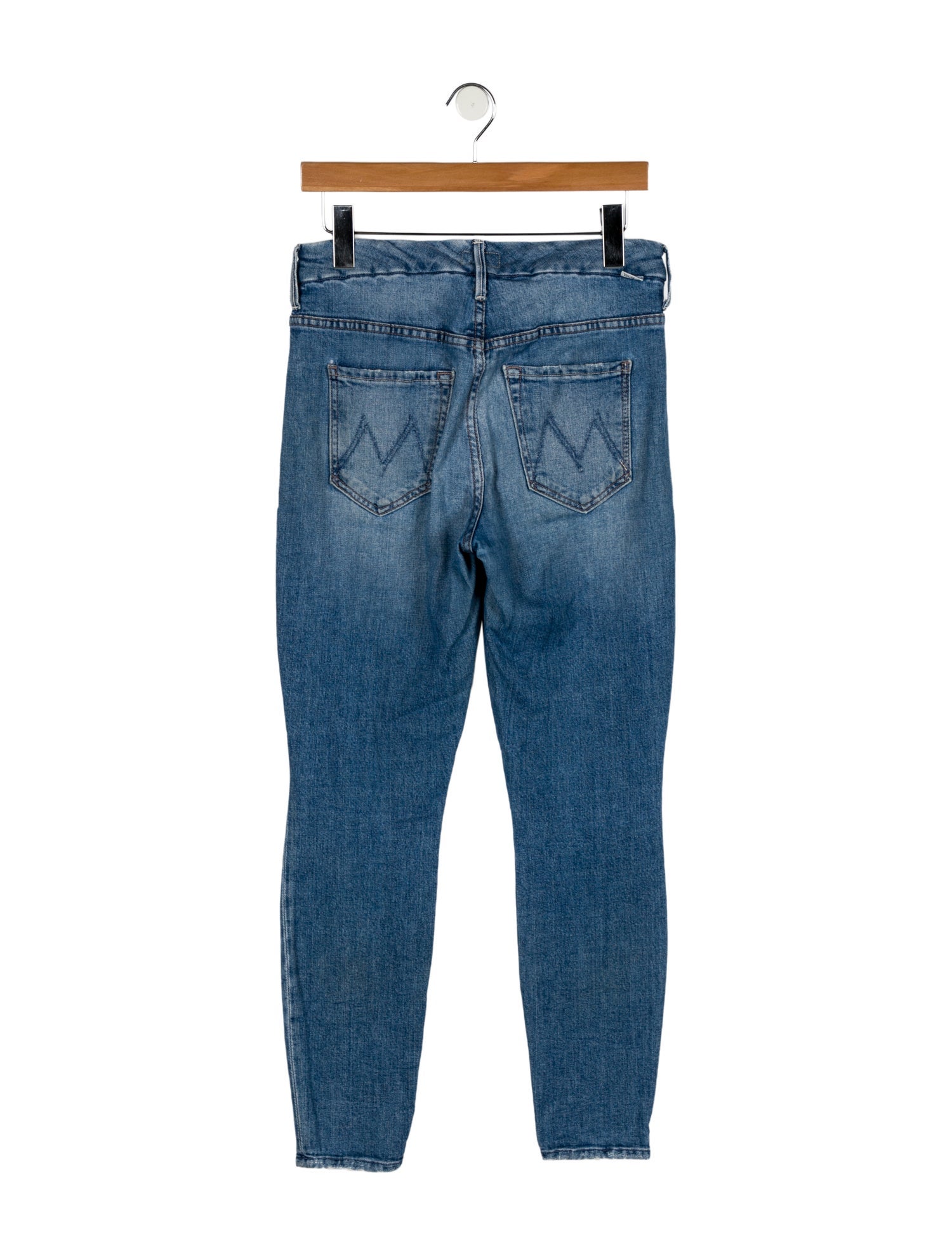 Mother High-Rise Skinny Leg Jeans