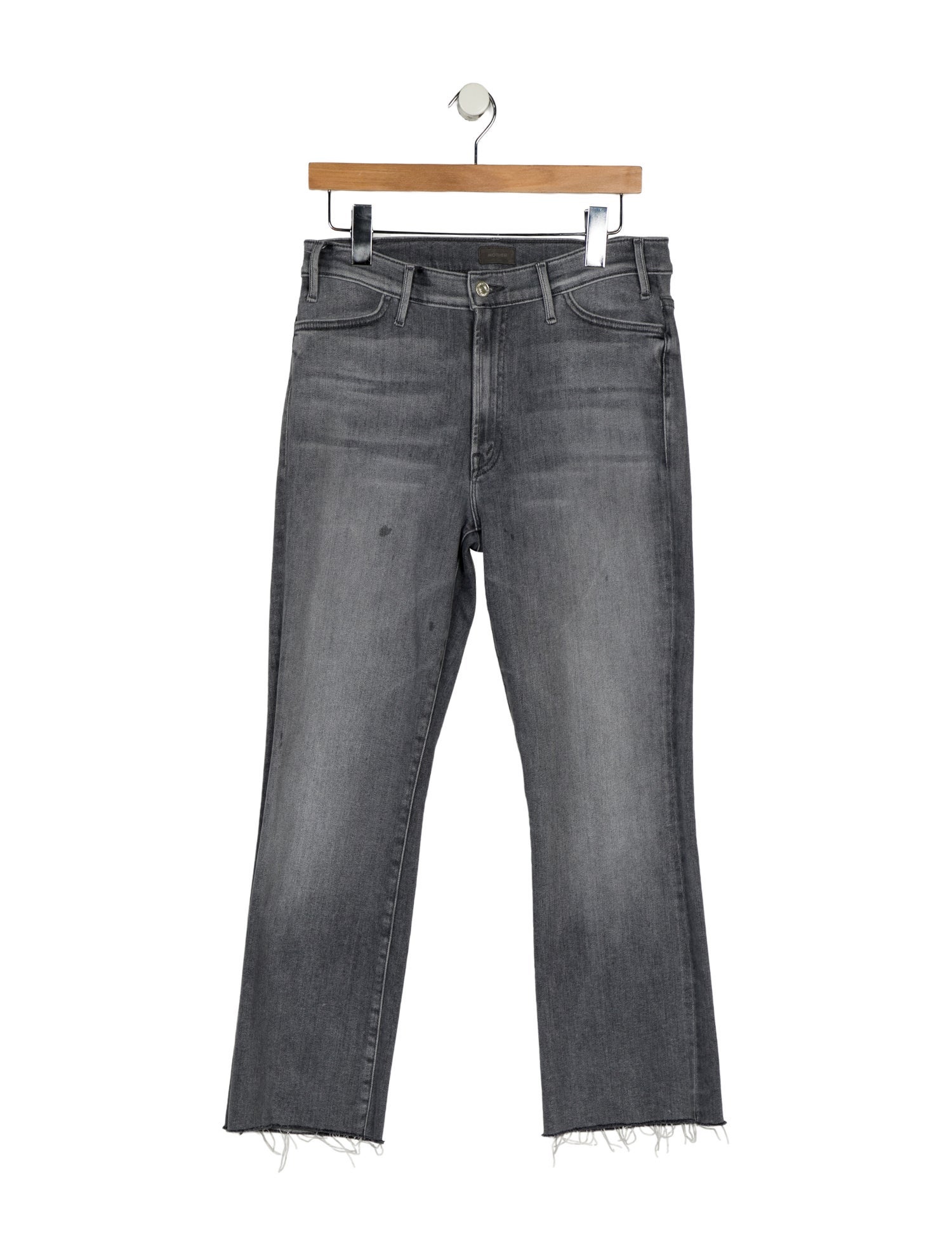 Mother High-Rise Straight Leg Jeans