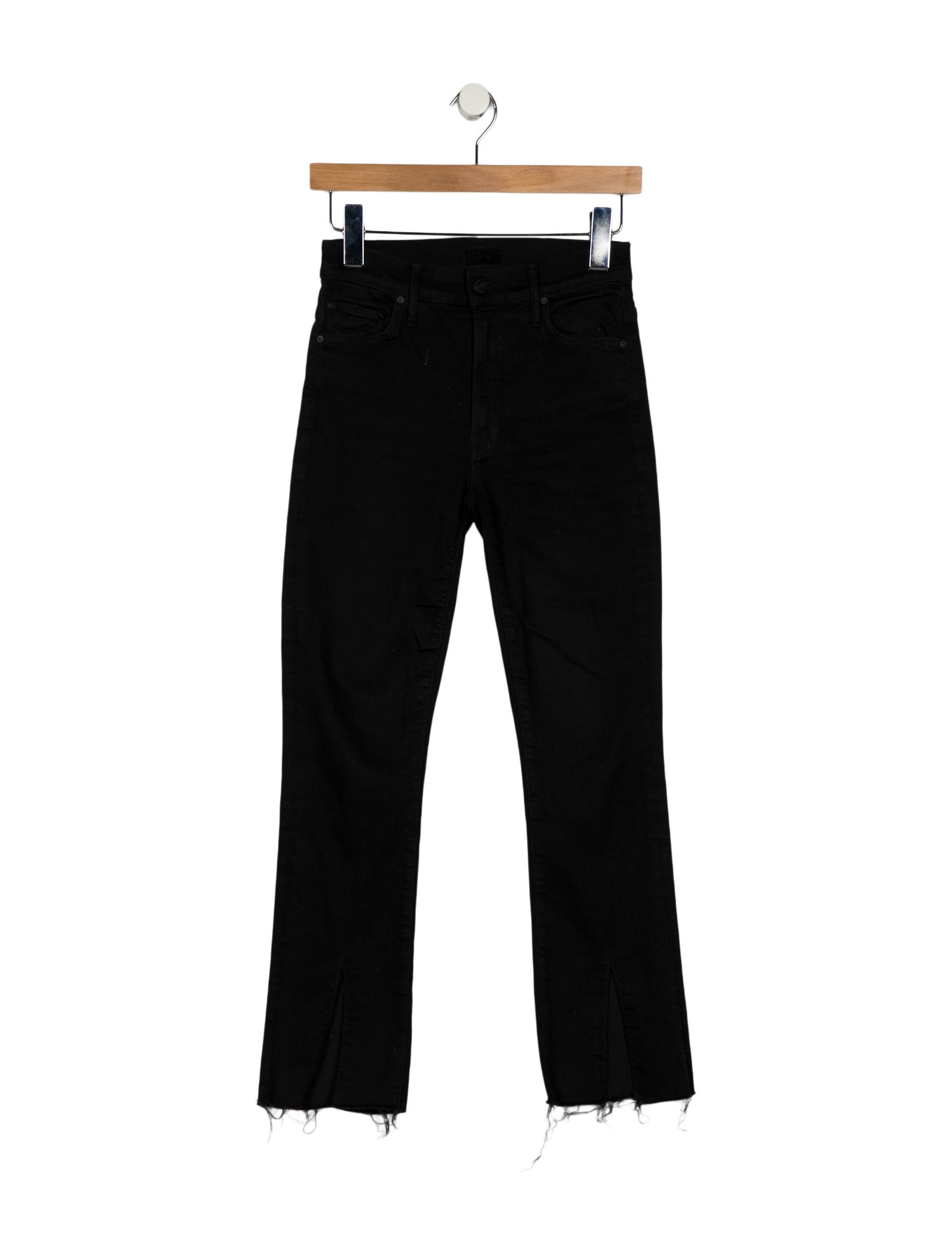 Mother Mid-Rise Straight Leg Jeans