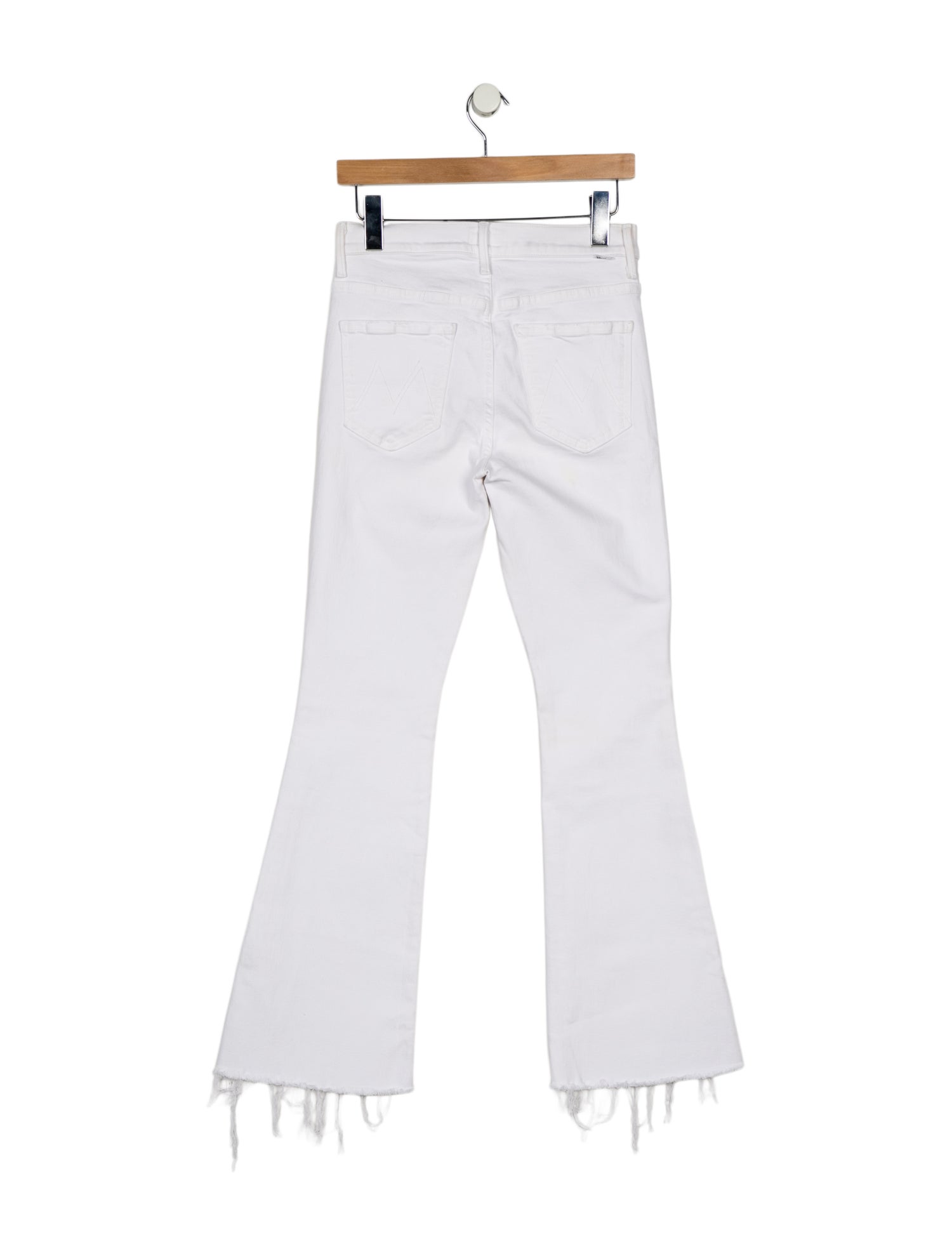 Mother Mid-Rise Wide Leg Jeans