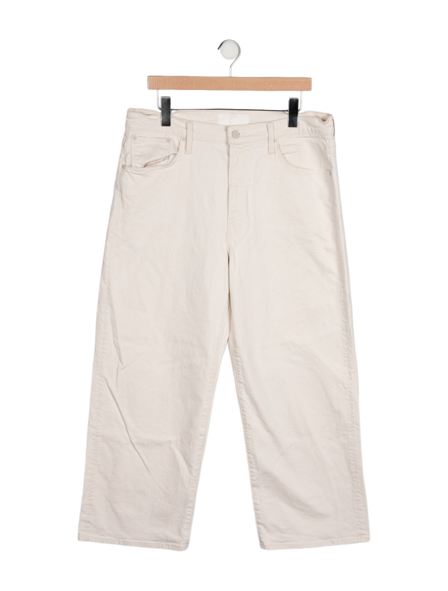 Mother High-Rise Wide Leg Jeans