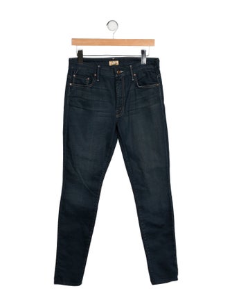 Mother Mid-Rise Skinny Leg Jeans