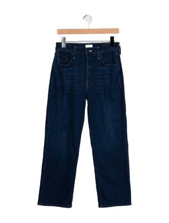 Mother High-Rise Wide Leg Jeans