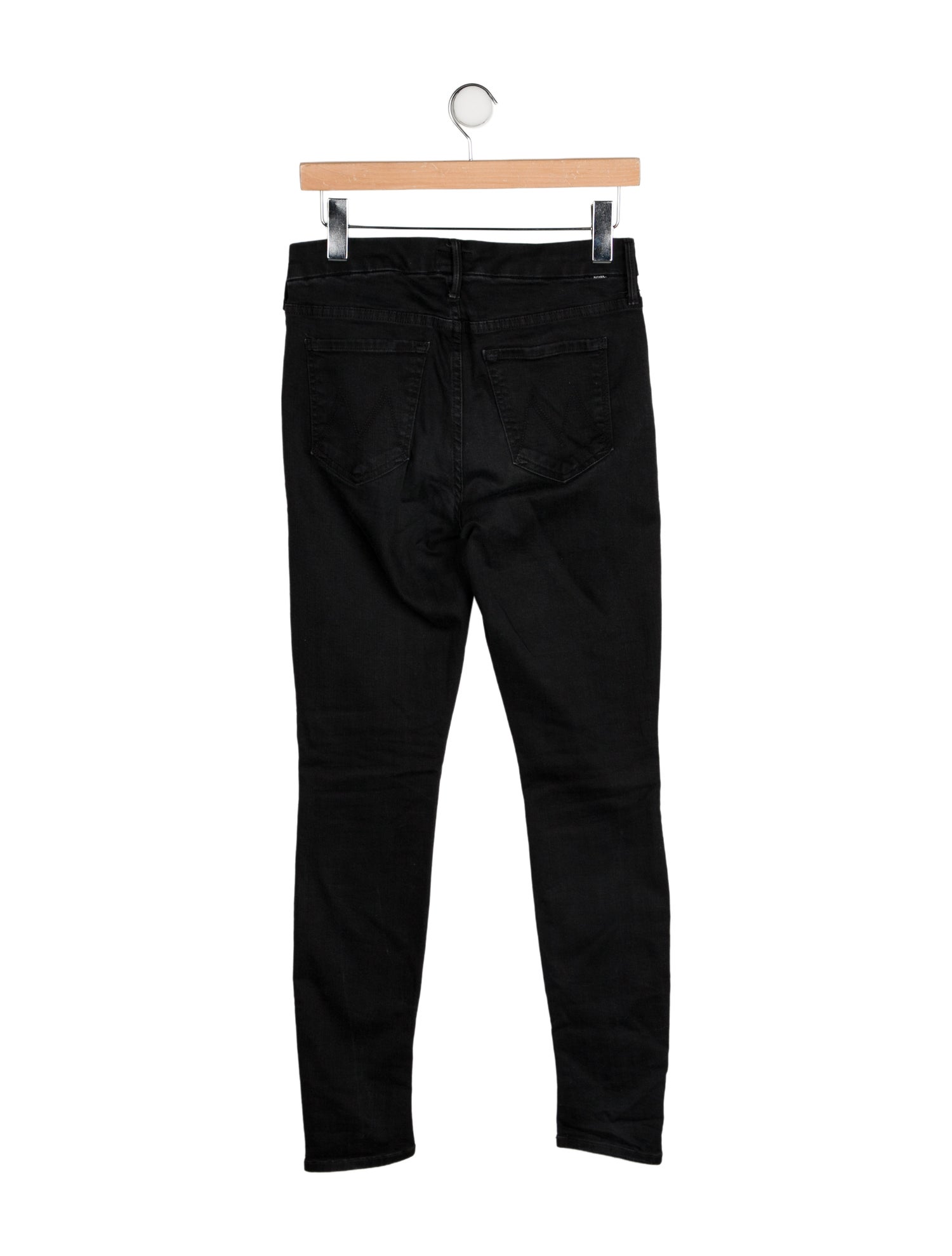 Mother Mid-Rise Skinny Leg Jeans