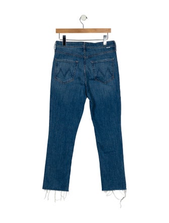 Mother High-Rise Straight Leg Jeans