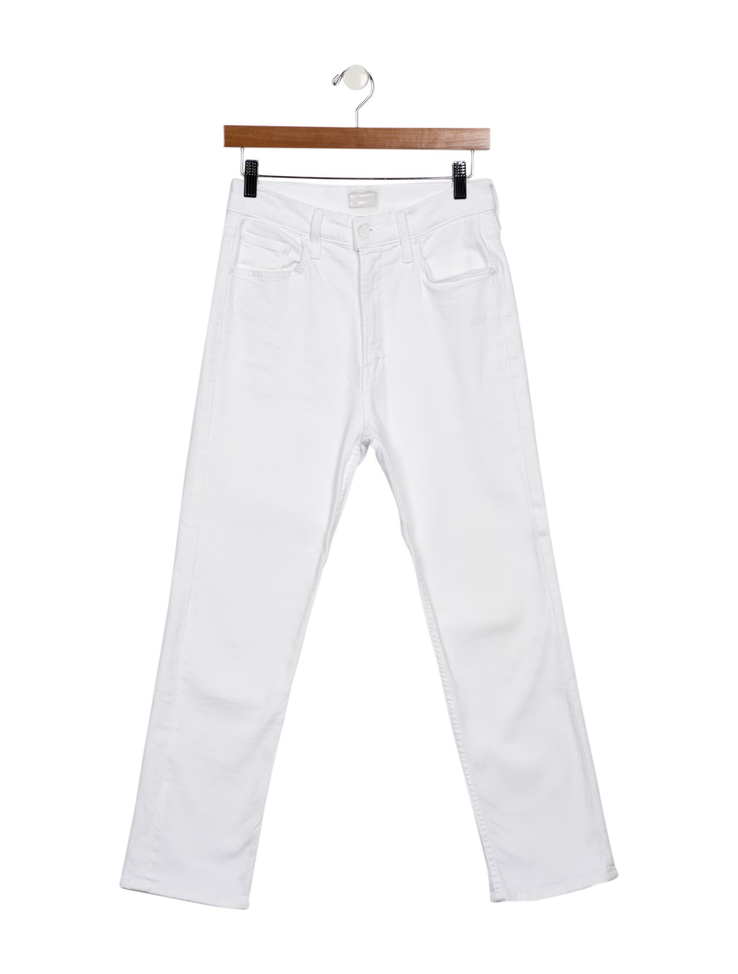 Mother High-Rise Straight Leg Jeans