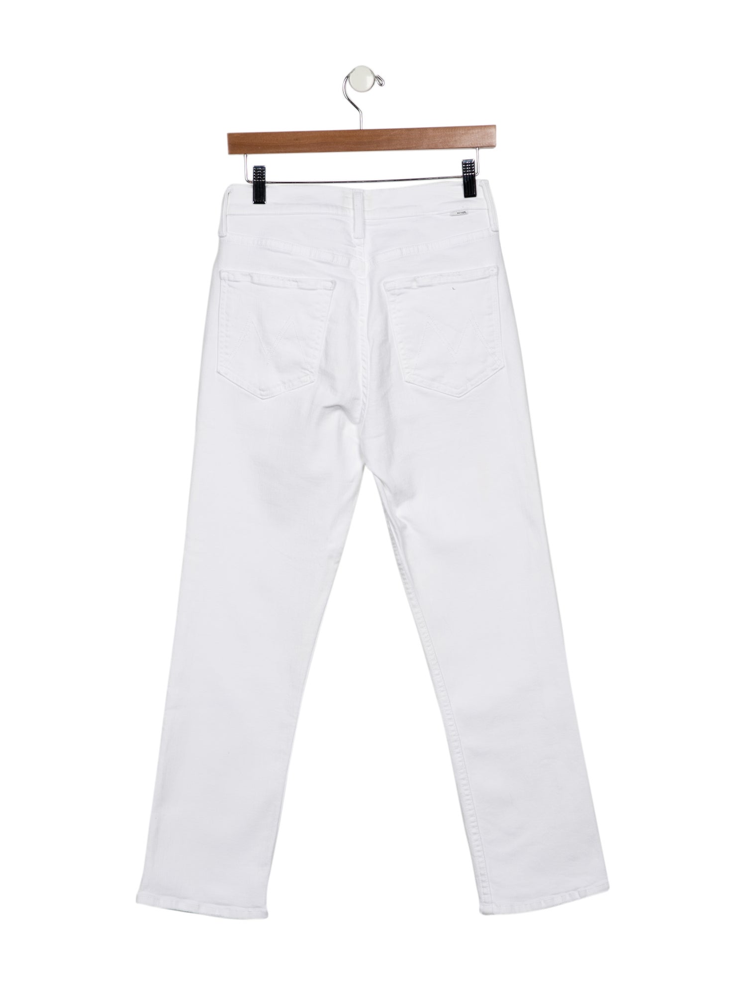 Mother High-Rise Straight Leg Jeans