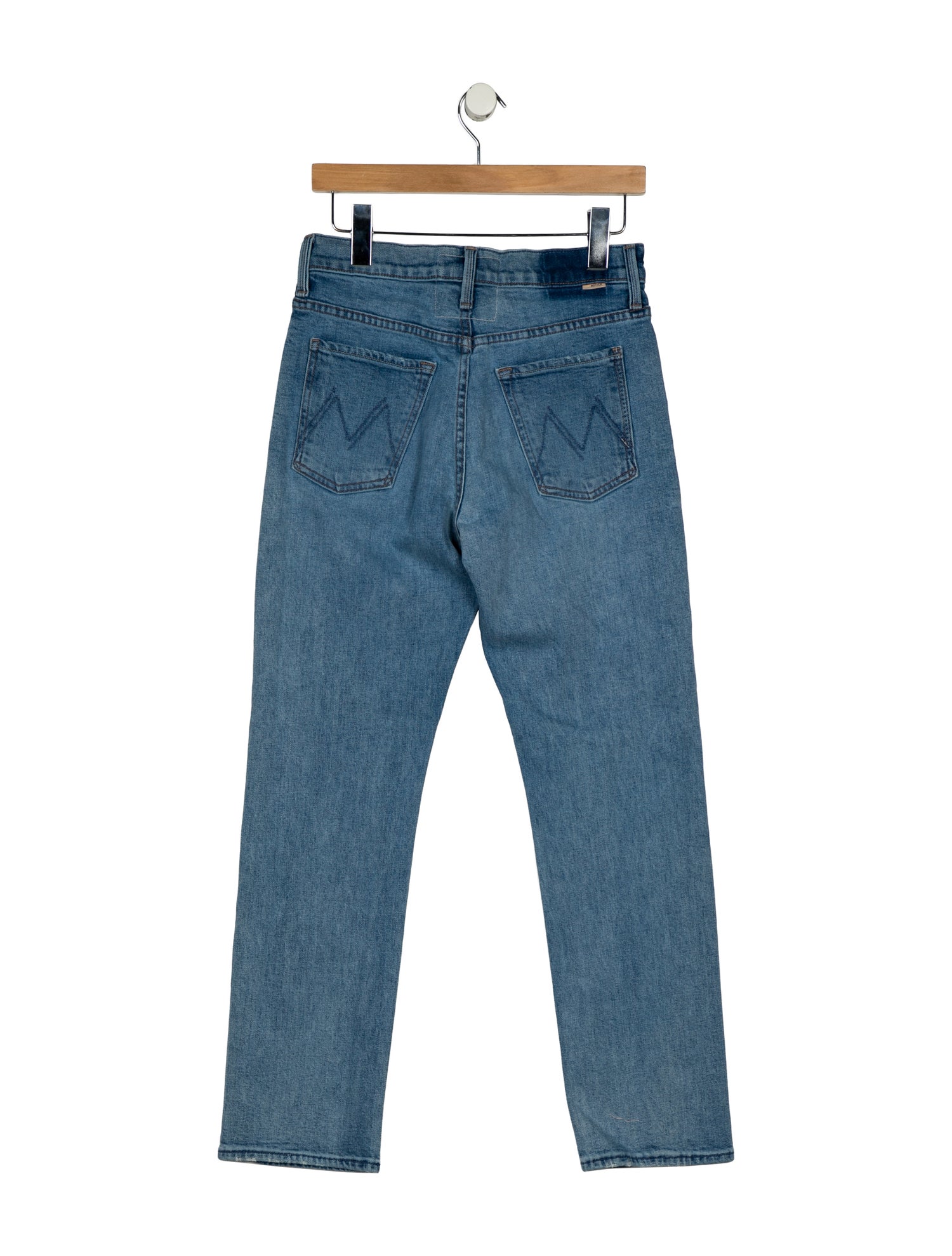 Mother High-Rise Straight Leg Jeans