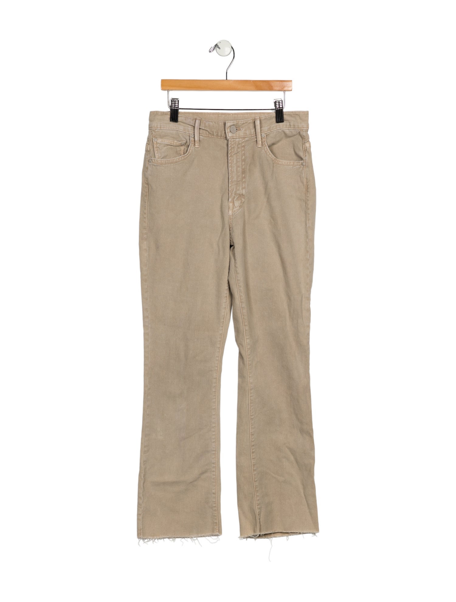 Mother Mid-Rise Straight Leg Jeans