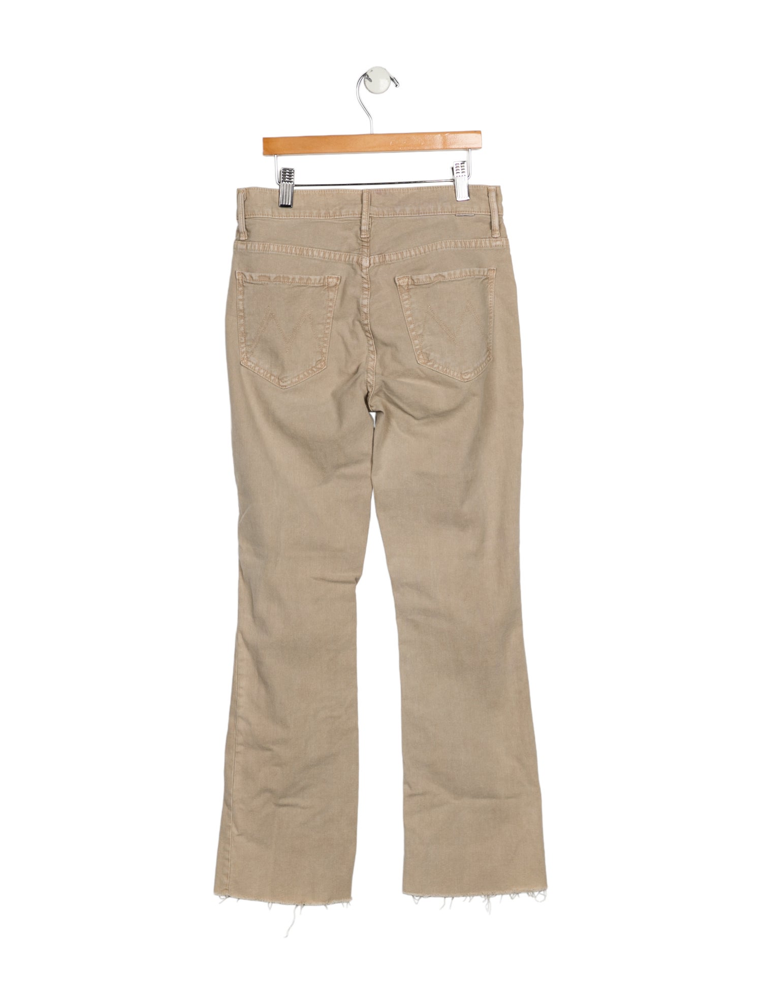Mother Mid-Rise Straight Leg Jeans