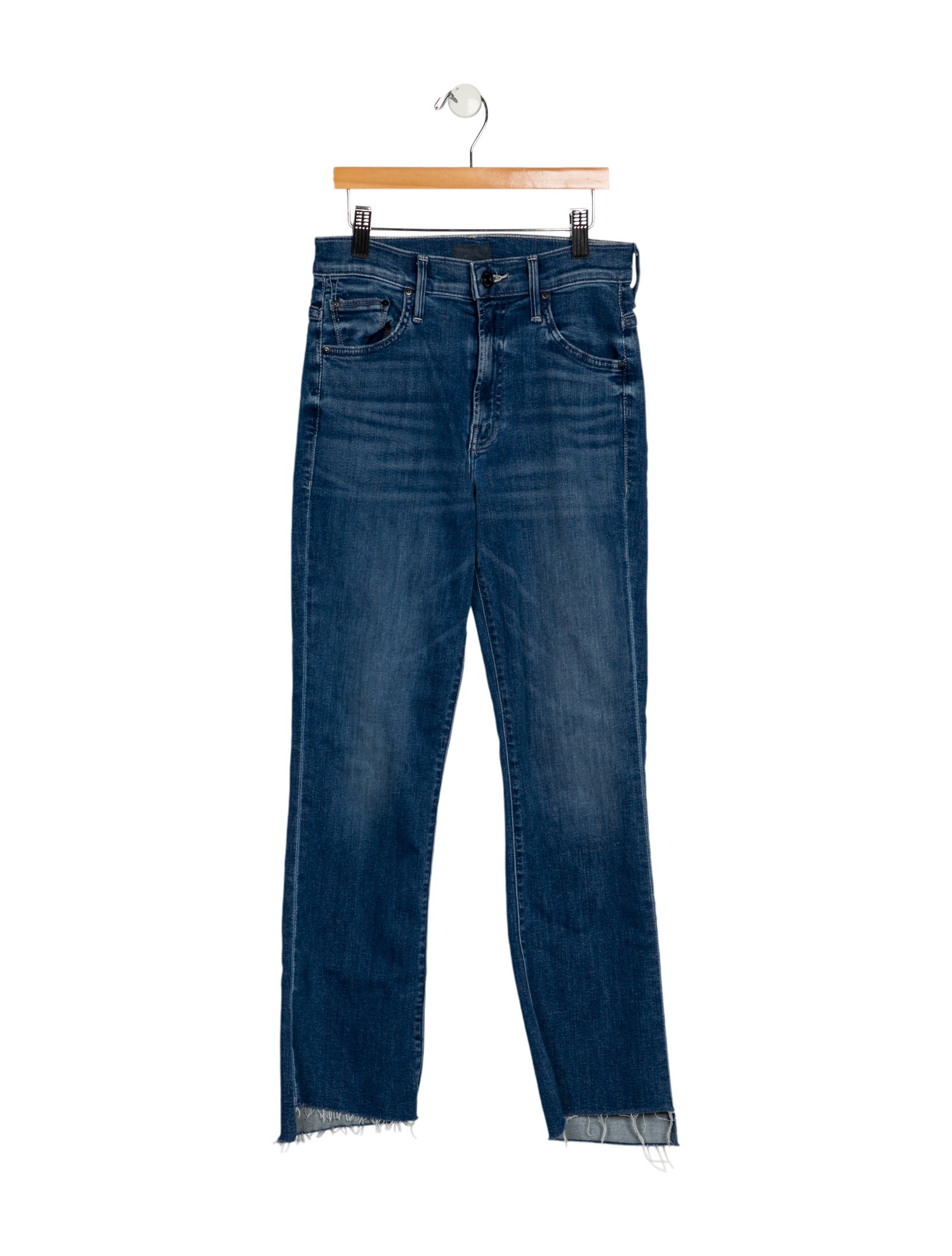 Mother High-Rise Straight Leg Jeans