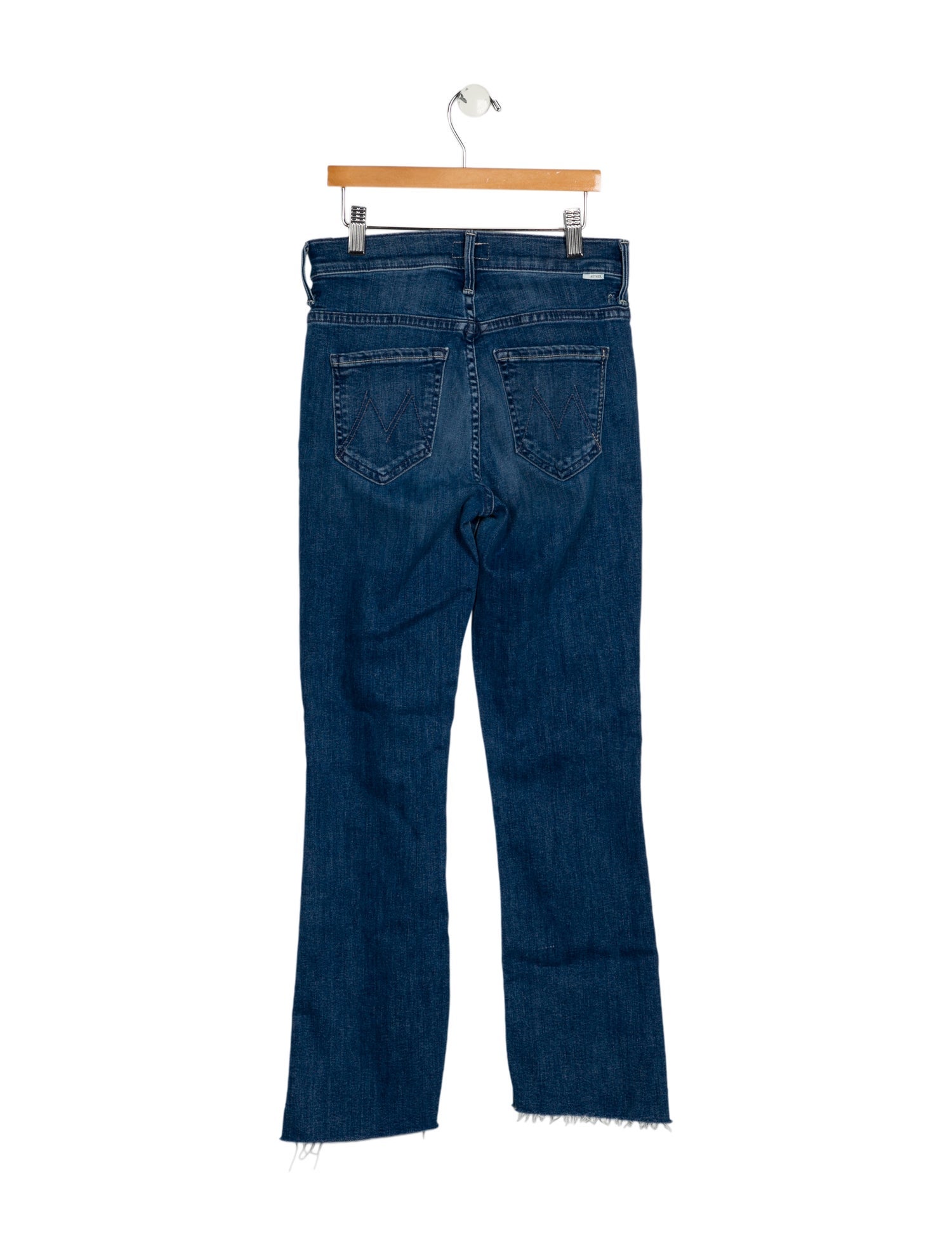 Mother High-Rise Straight Leg Jeans