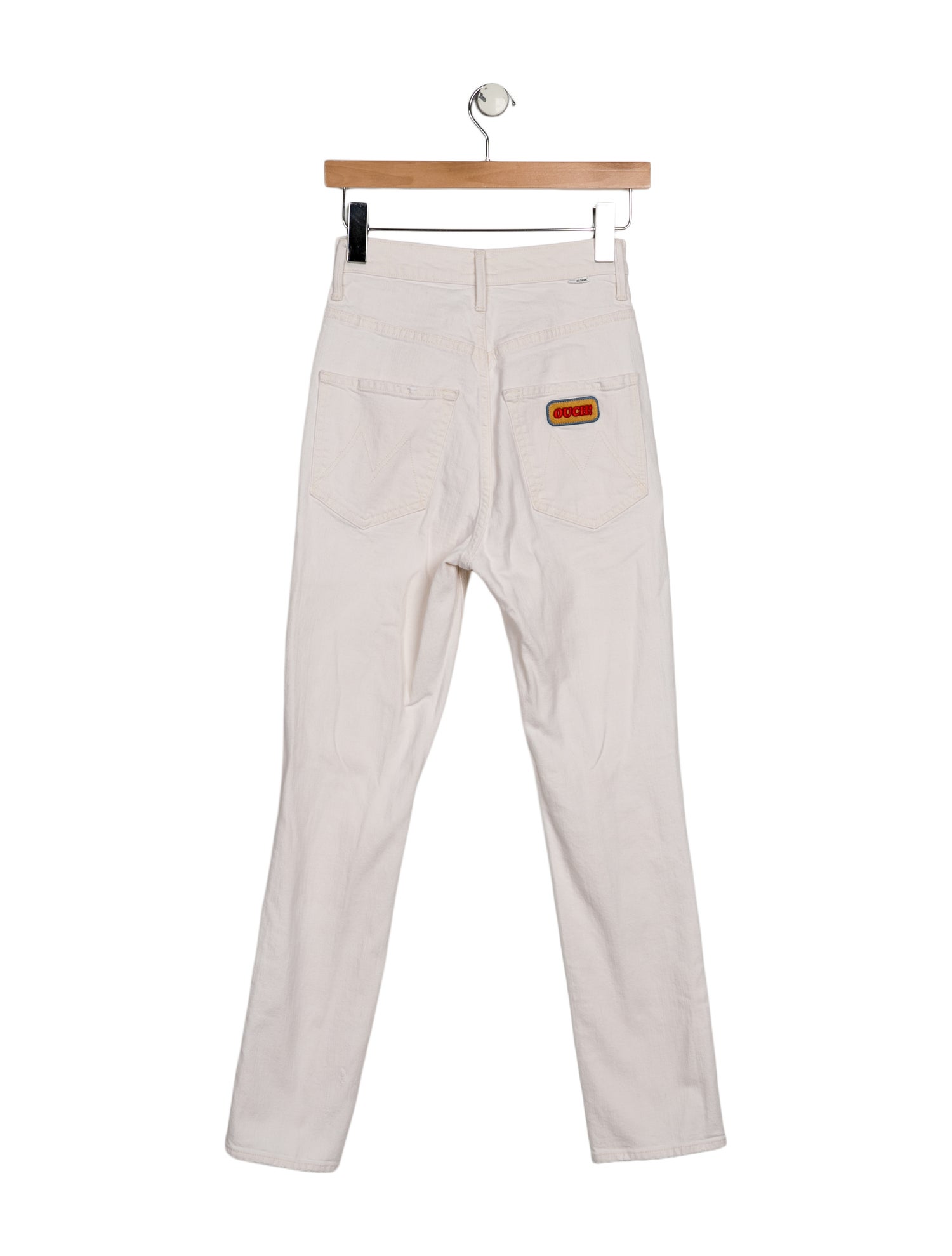 Mother Mid-Rise Straight Leg Jeans