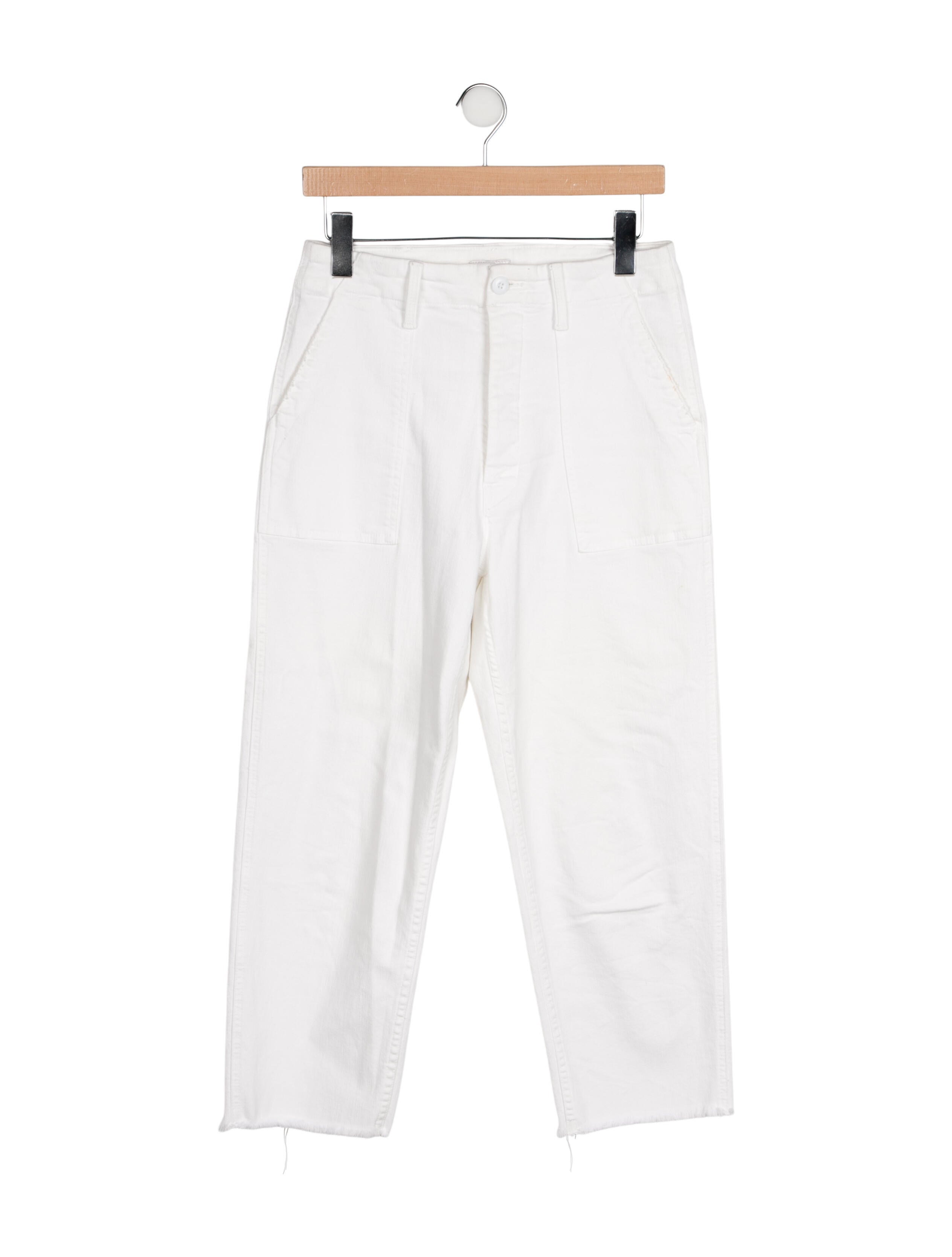 Mother High-Rise Straight Leg Jeans