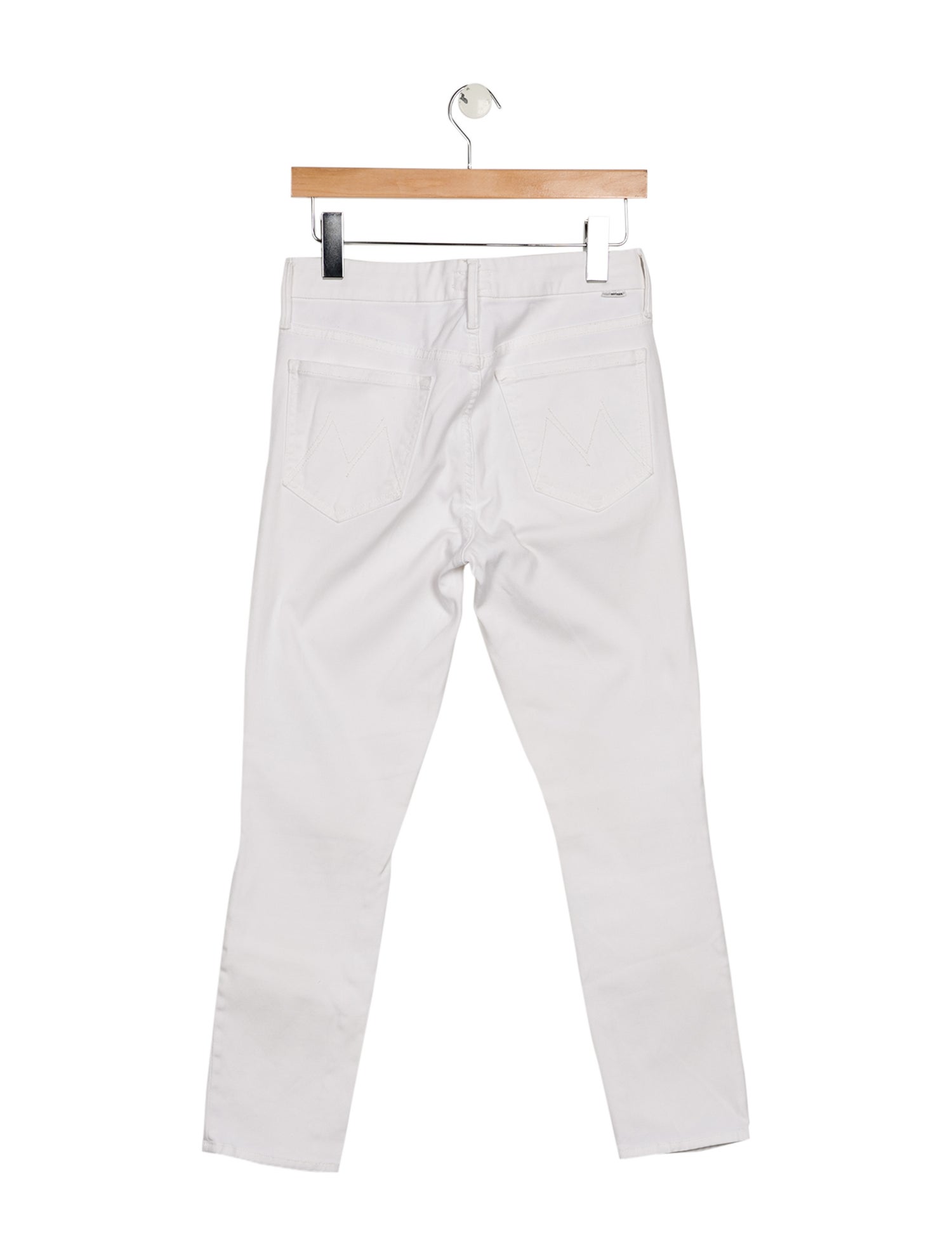 Mother Mid-Rise Skinny Leg Jeans