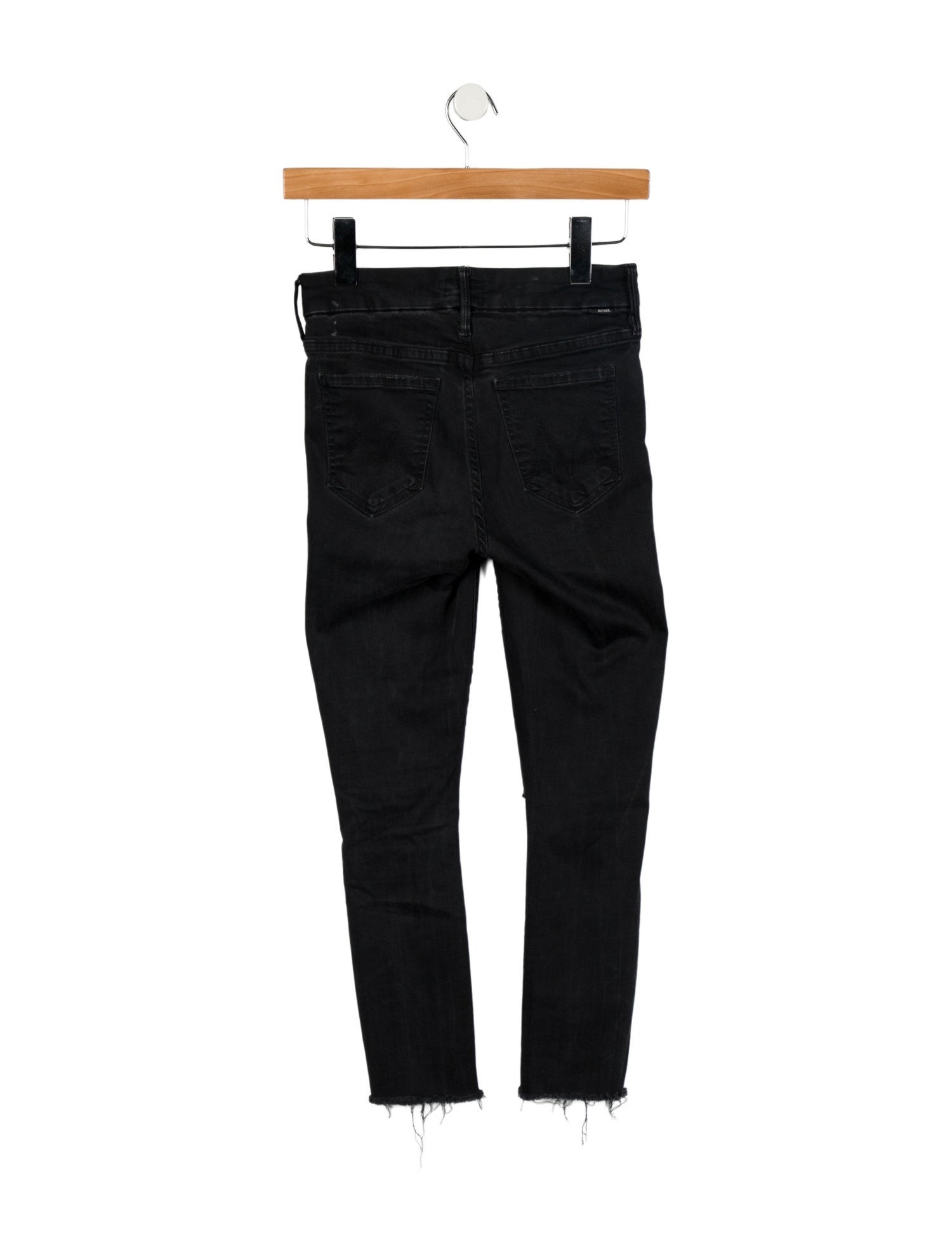 Mother Mid-Rise Skinny Leg Jeans