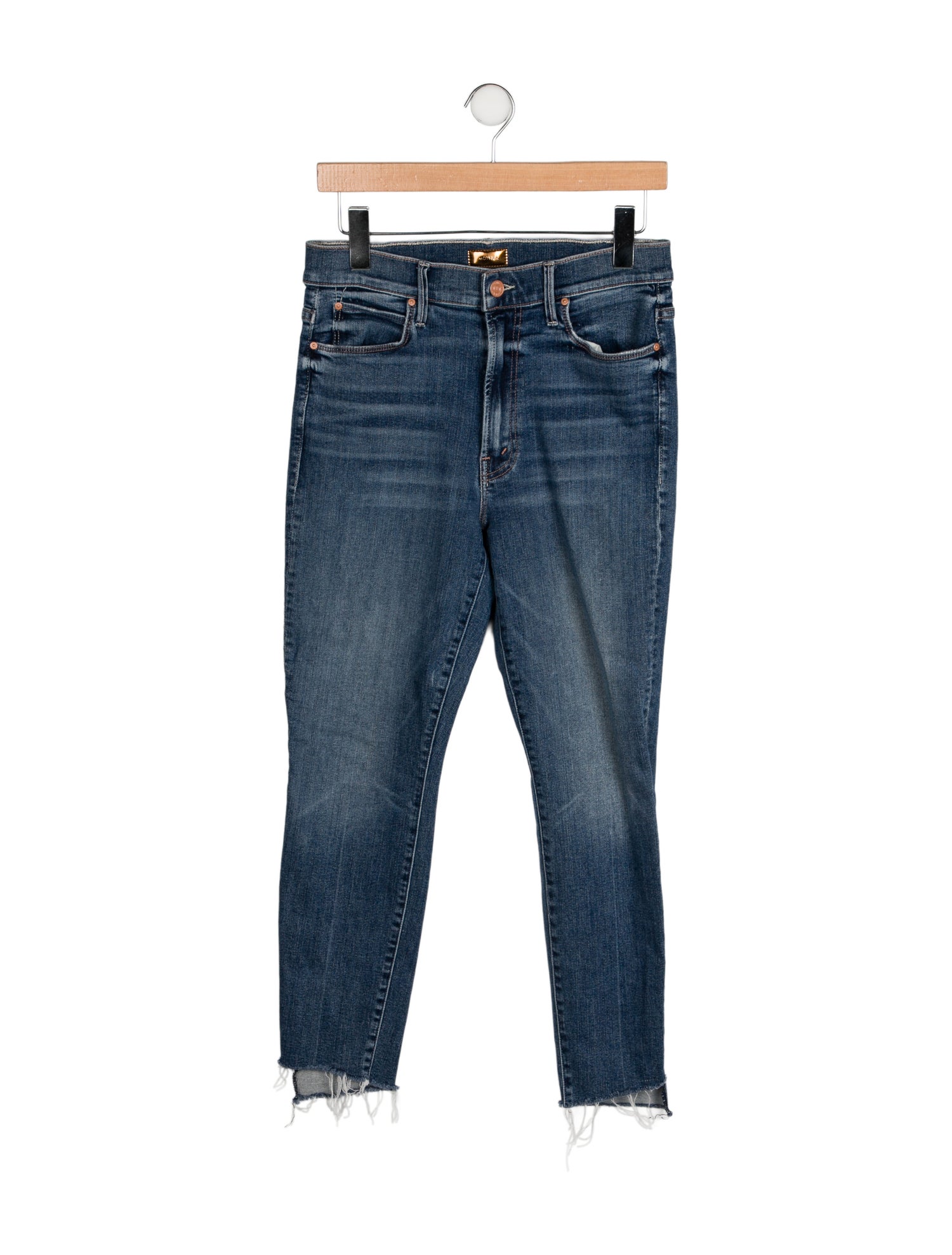 Mother High-Rise Skinny Leg Jeans