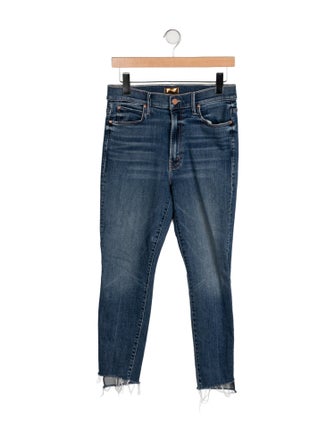 Mother High-Rise Skinny Leg Jeans
