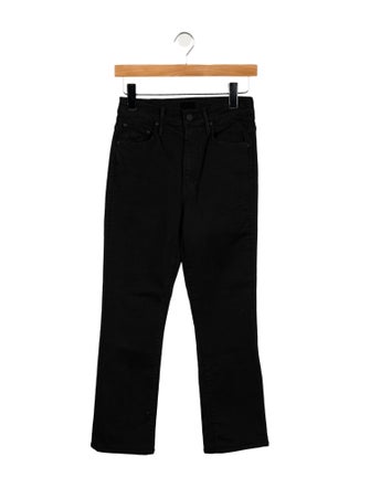 Mother Mid-Rise Straight Leg Jeans